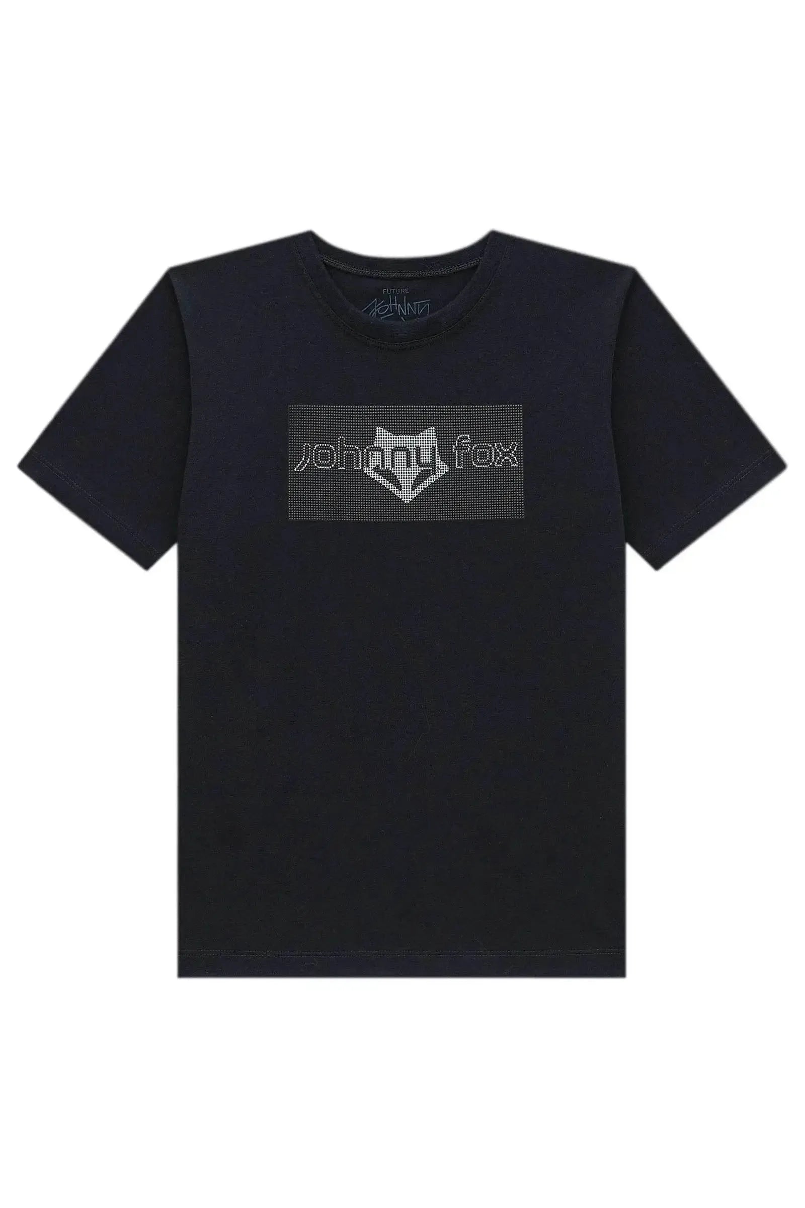 Camiseta em Meia Malha 97809 Johnny Fox Teen Menino