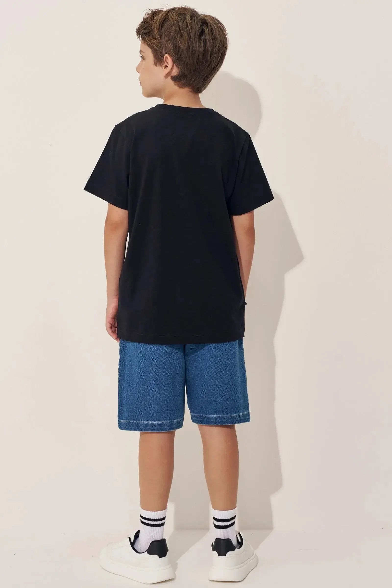 Camiseta em Meia Malha 97809 Johnny Fox Teen Menino