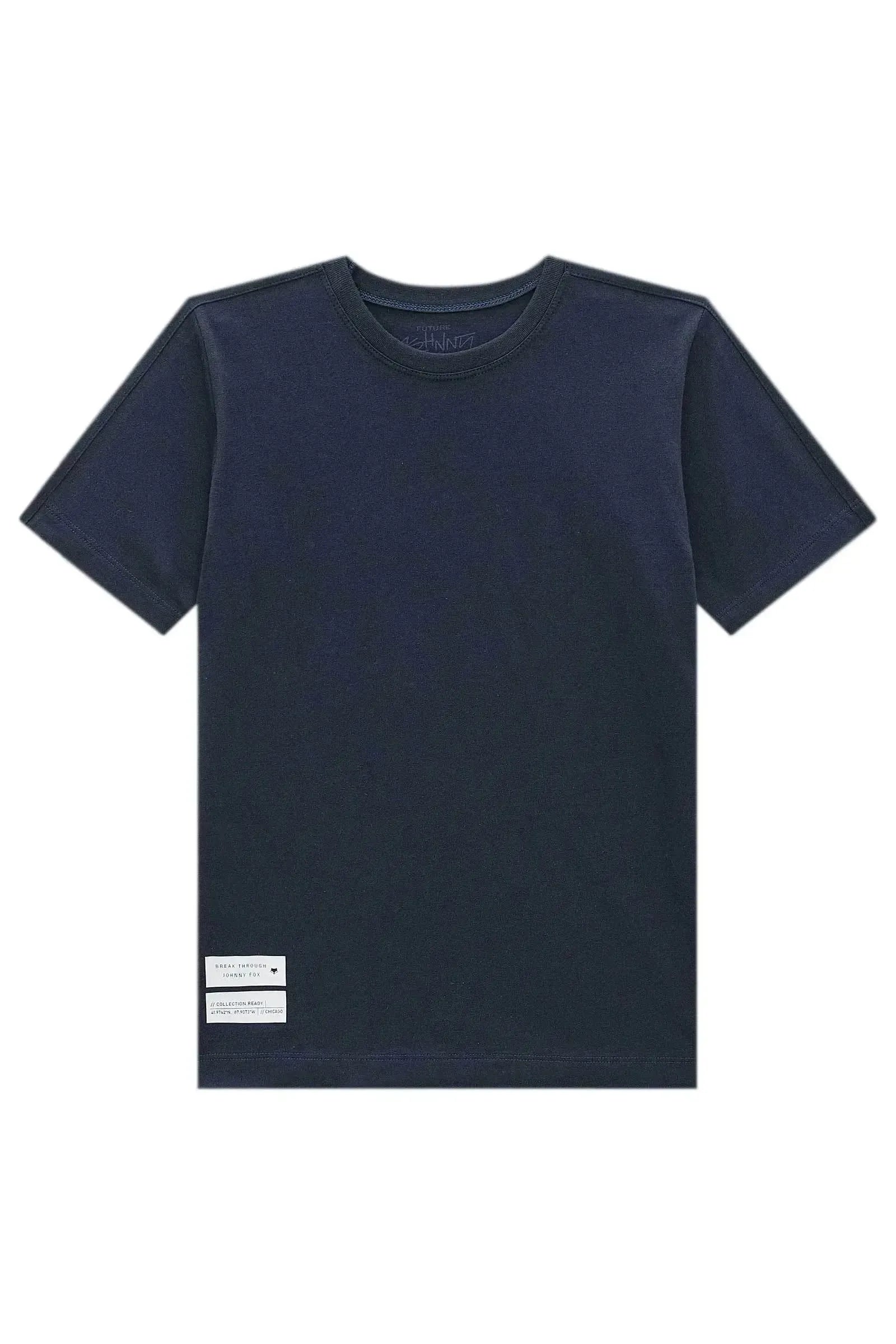 Camiseta em Meia Malha 97810 Johnny Fox Teen Menino