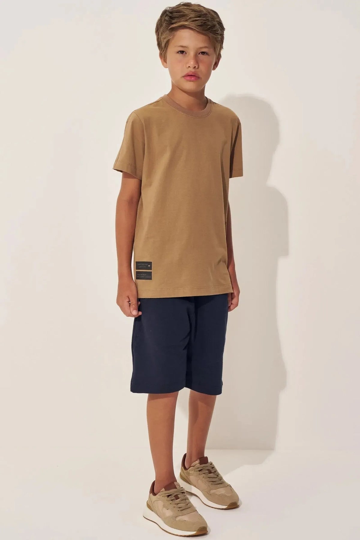 Camiseta em Meia Malha 97810 Johnny Fox Teen Menino