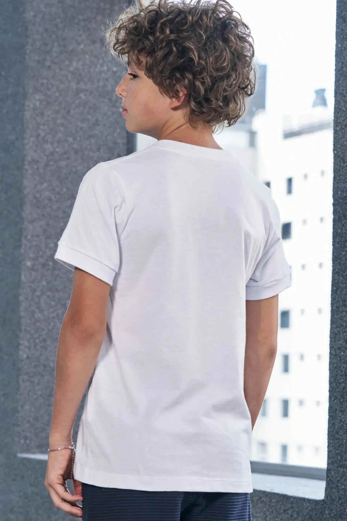 Camiseta em Meia Malha 97849 Johnny Fox Teen Menino