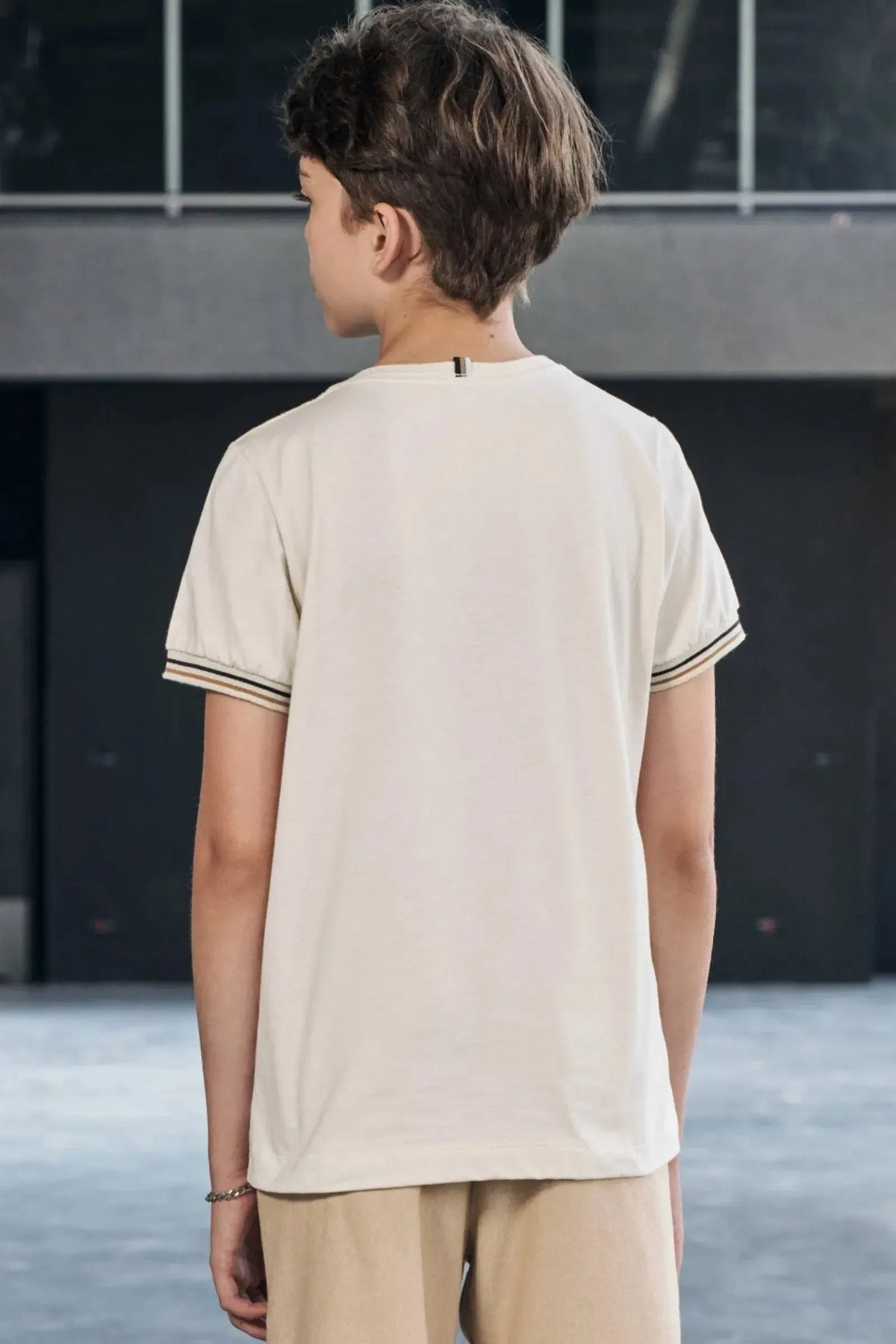Camiseta em Meia Malha 97852 Johnny Fox Teen Menino