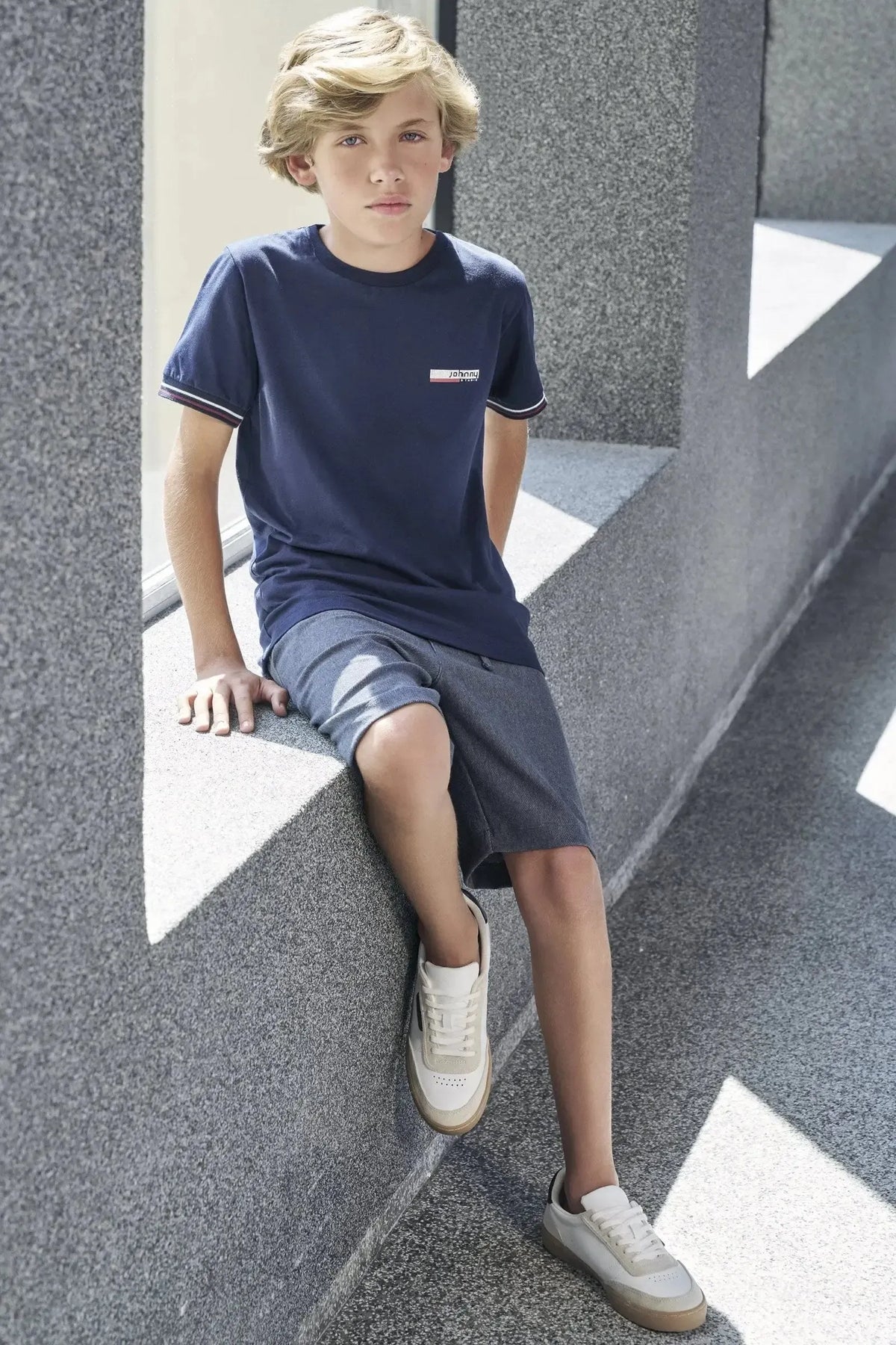 Camiseta em Meia Malha 97852 Johnny Fox Teen Menino