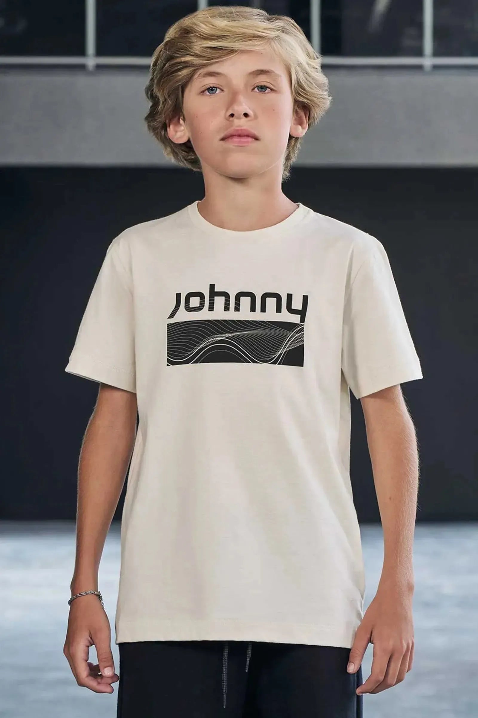 Camiseta em Meia Malha 97853 Johnny Fox Teen Menino