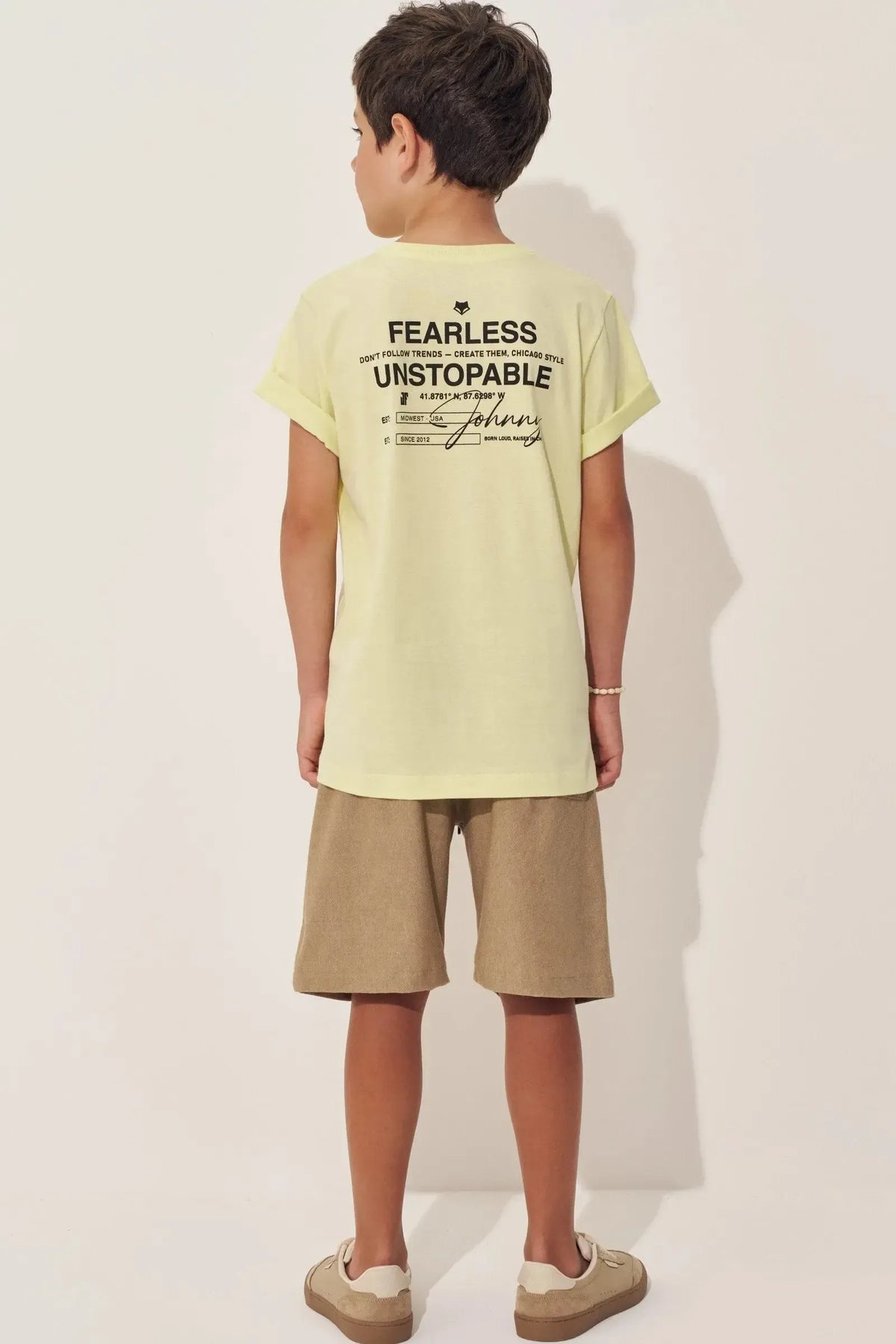 Camiseta em Meia Malha 97964 Johnny Fox Teen Menino