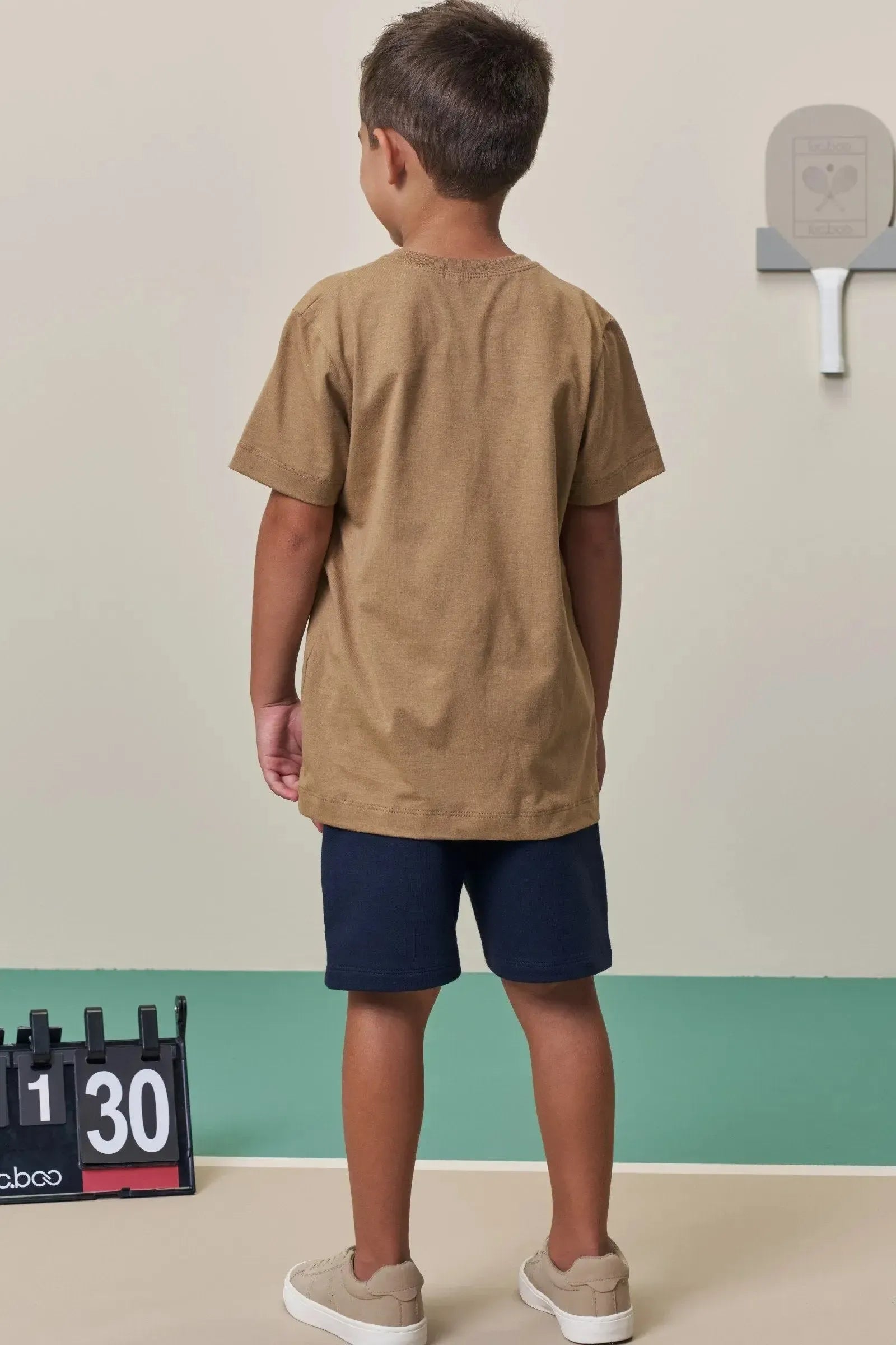 Camiseta em Meia Malha 98414 LucBoo Infantil Menino