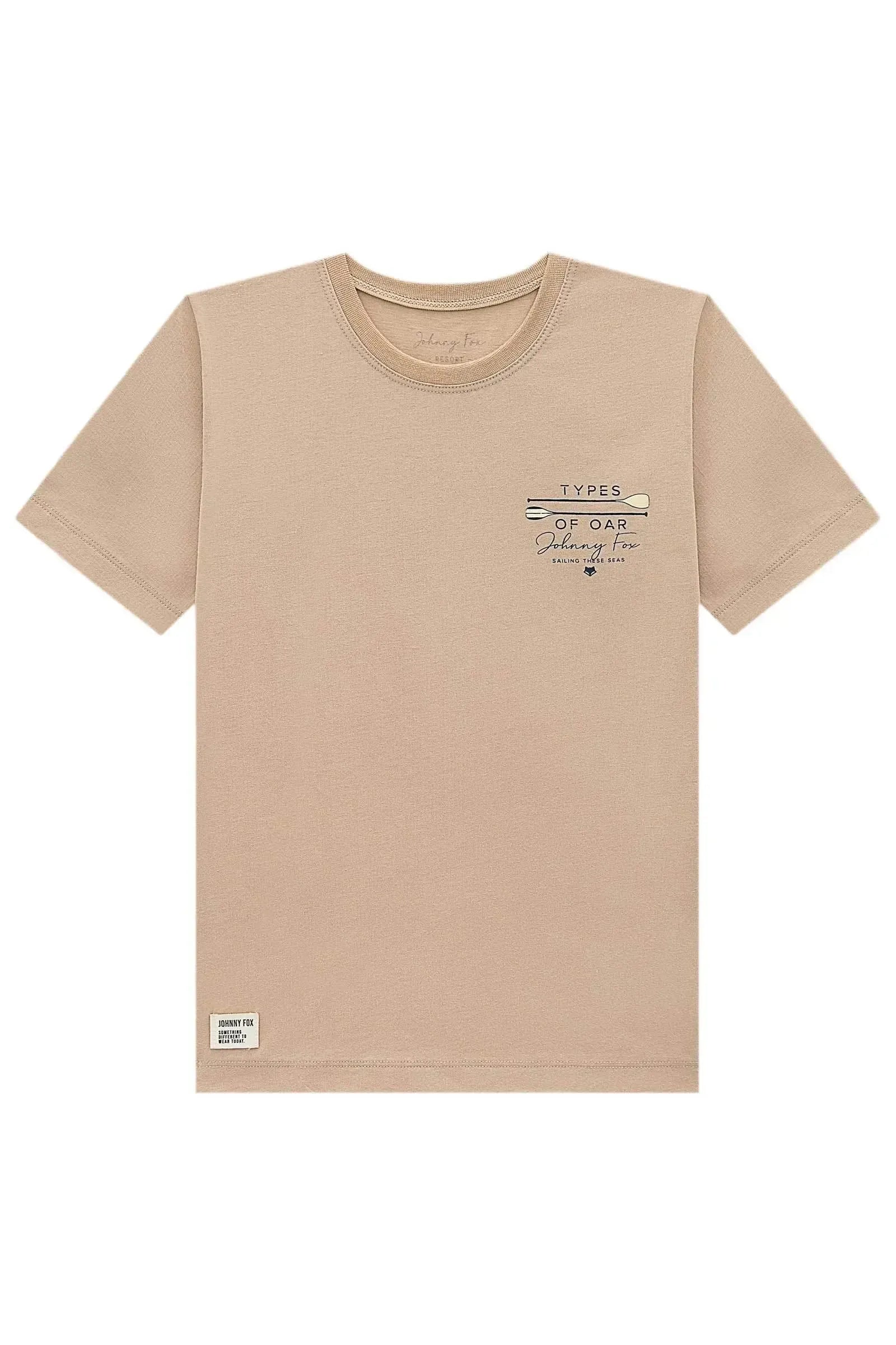 Camiseta em Meia Malha 98642 Johnny Fox Teen Menino