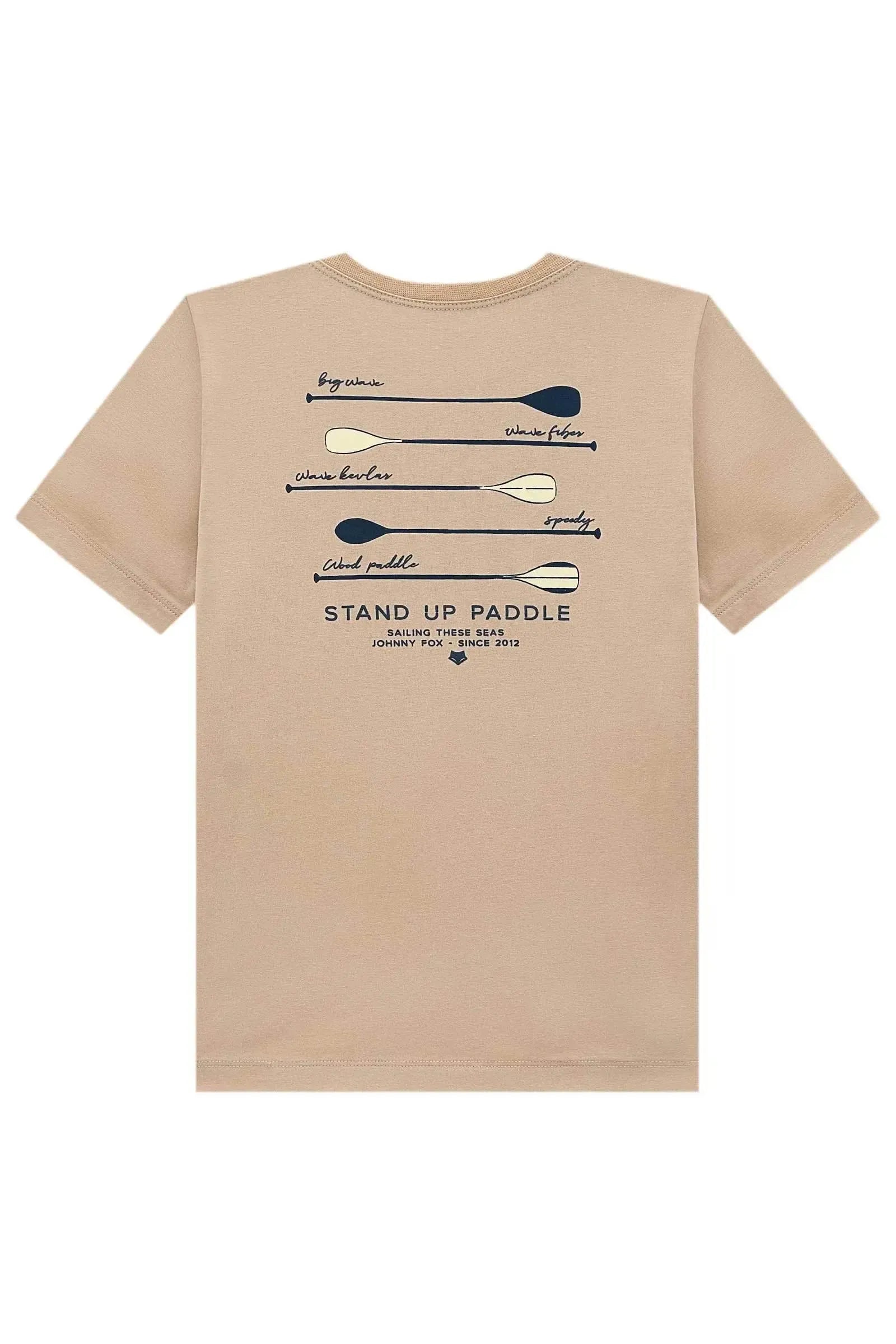 Camiseta em Meia Malha 98642 Johnny Fox Teen Menino