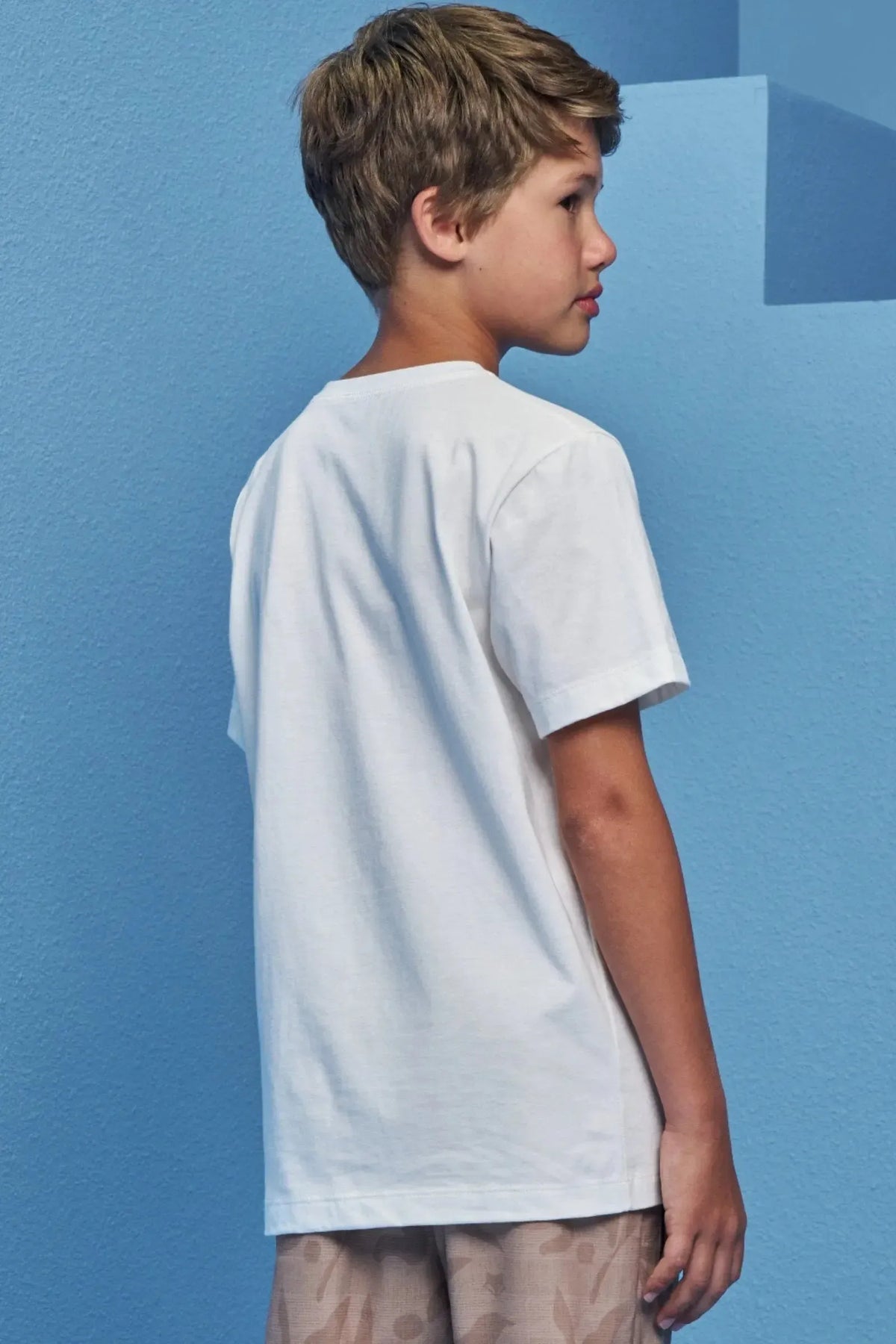 Camiseta em Meia Malha 98661 Johnny Fox Teen Menino