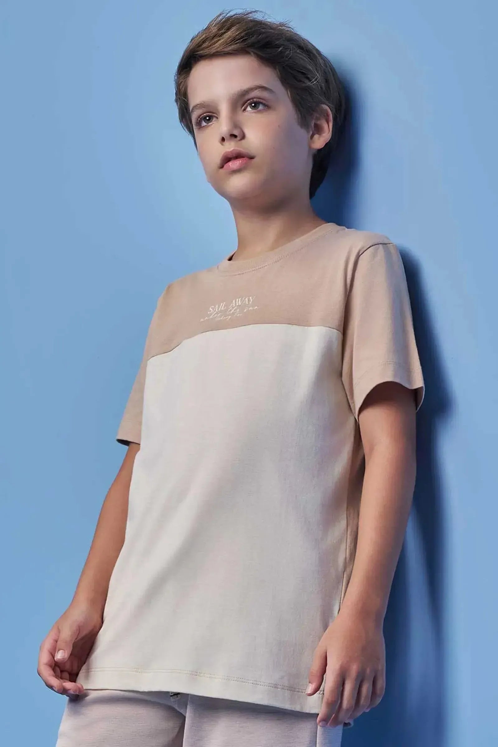 Camiseta em Meia Malha 98663 Johnny Fox Teen Menino