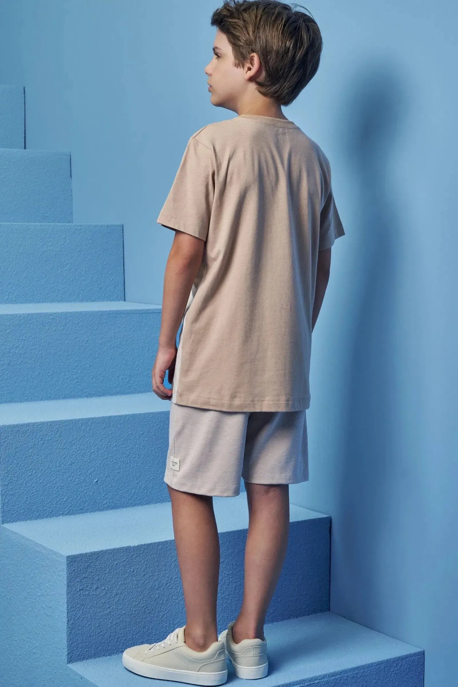 Camiseta em Meia Malha 98663 Johnny Fox Teen Menino
