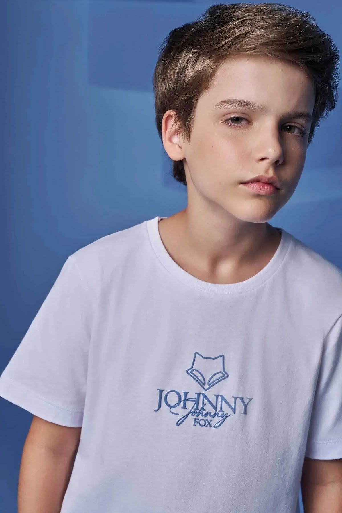 Camiseta em Meia Malha 98665 Johnny Fox Teen Menino