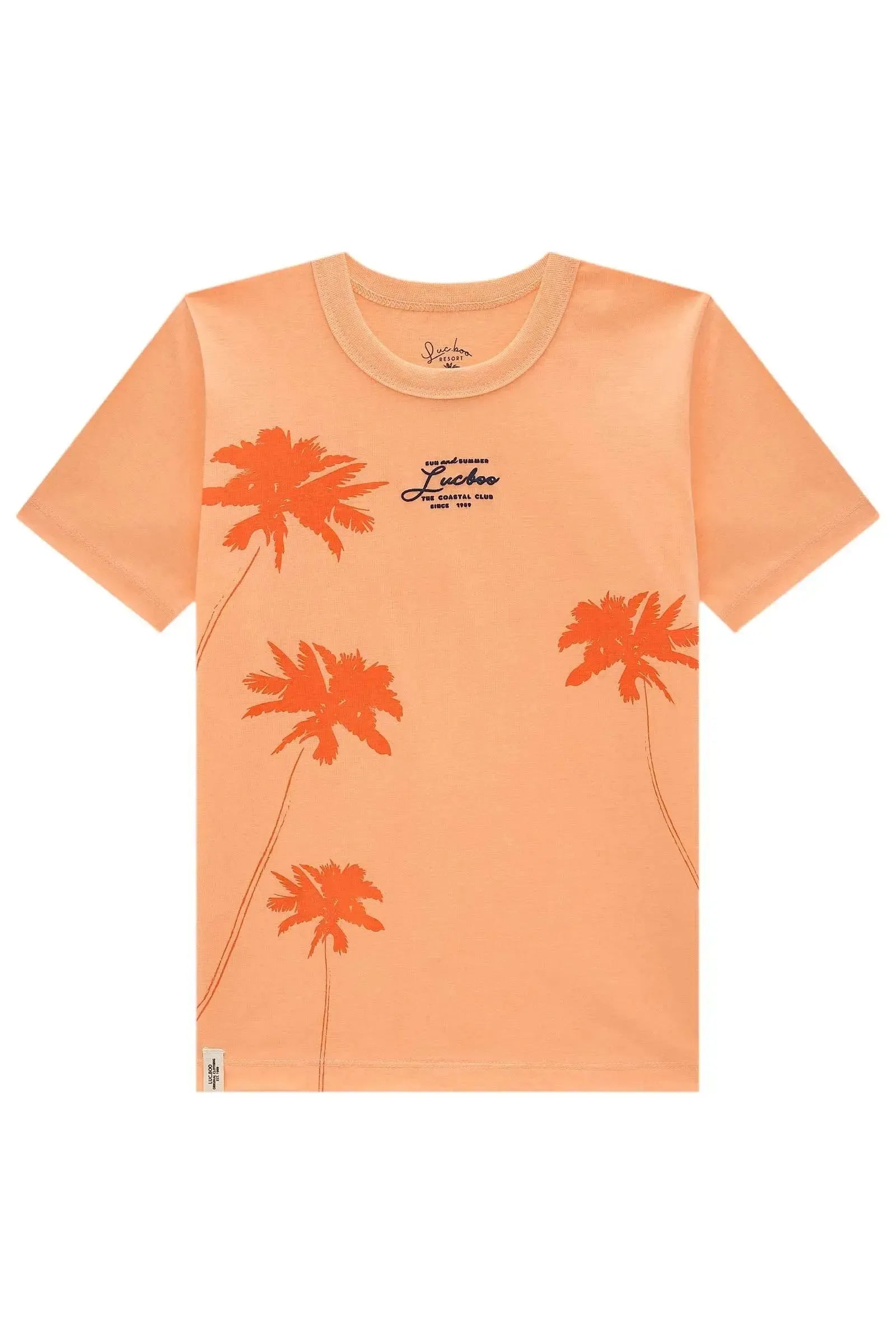 Camiseta em Meia Malha 98752 LucBoo Infantil Menino