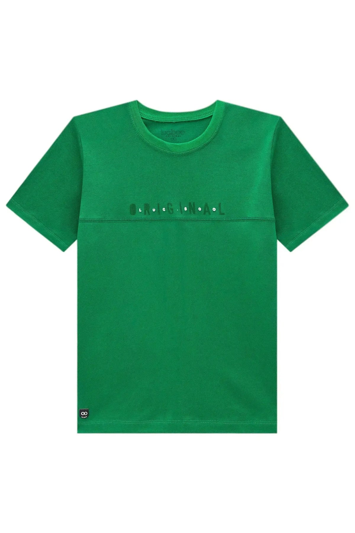 Camiseta em Meia Malha 99601 LucBoo Infantil Menino