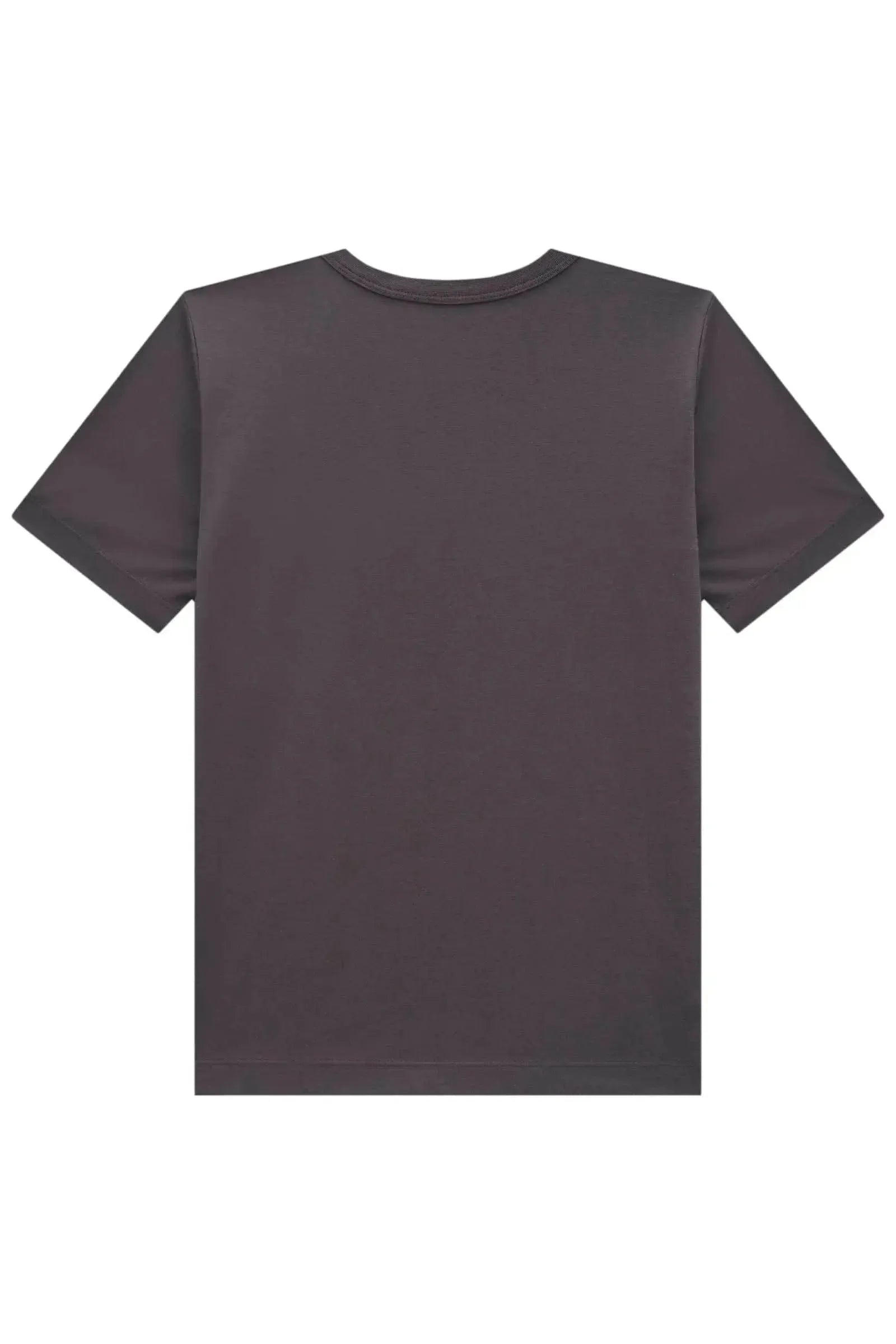 Camiseta em Meia Malha com Detalhe em Piquet 83579 Johnny Fox Teen Menino