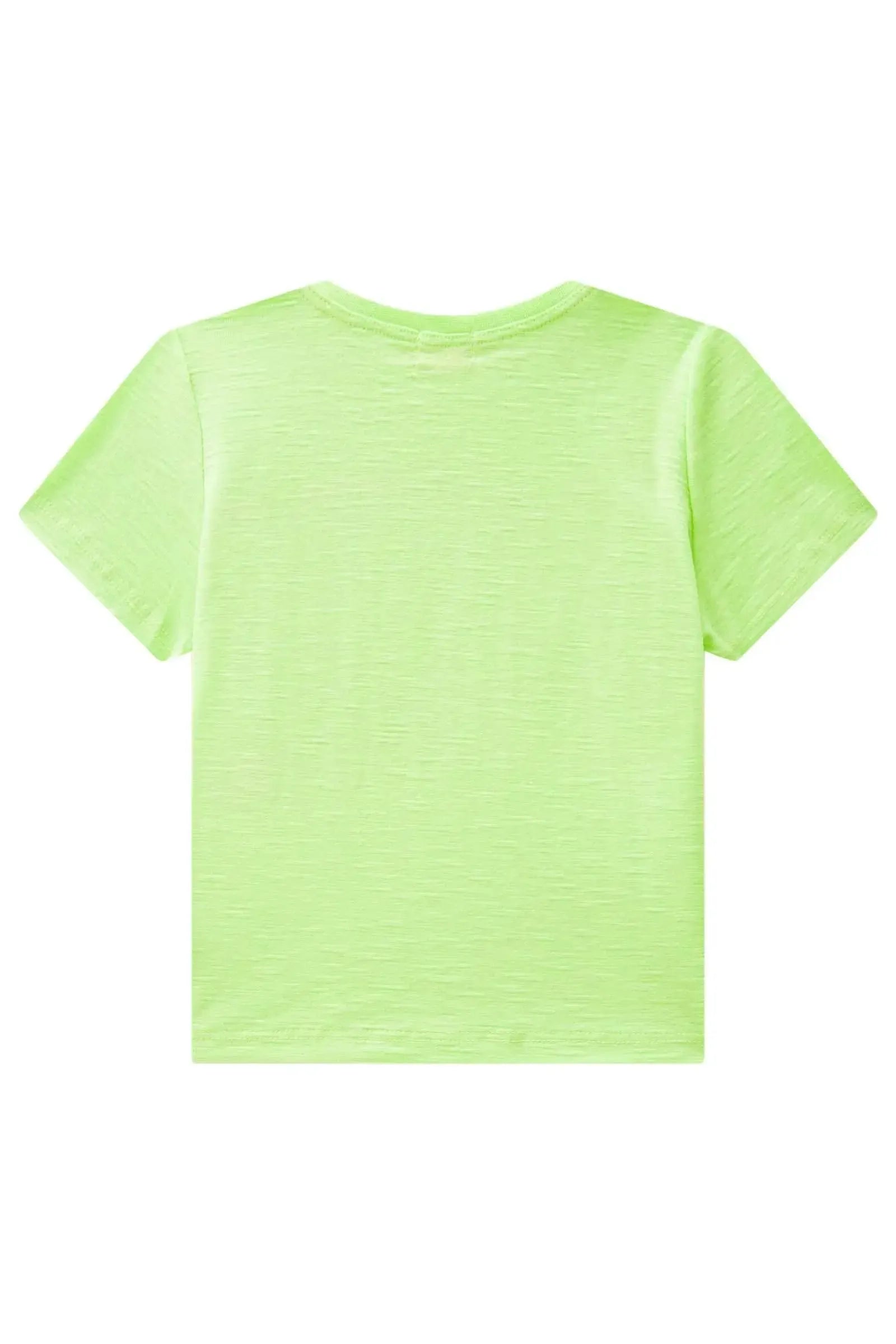 Camiseta em Meia Malha Flamê 86340 Johnny Fox Bebê Menino