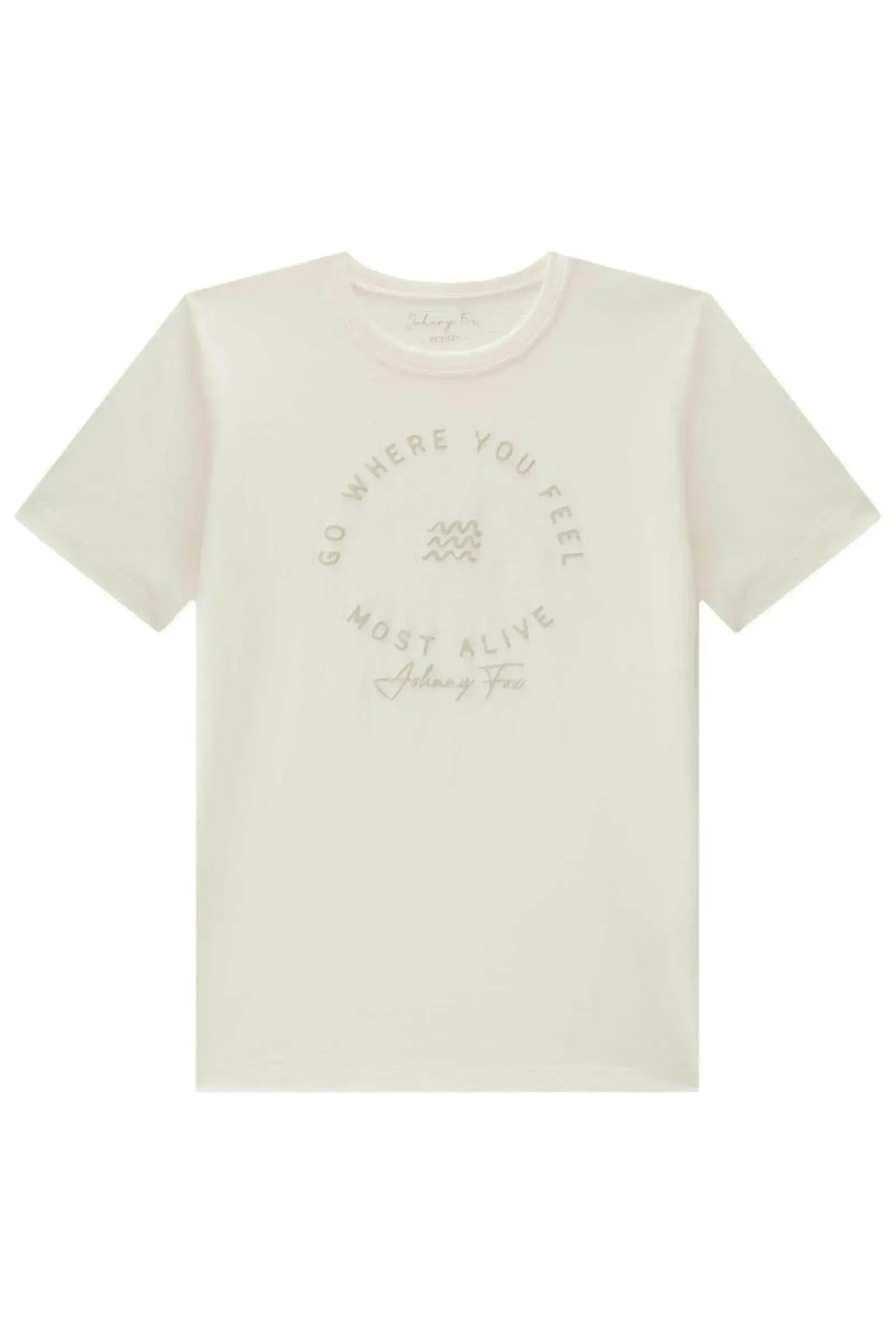 Camiseta em Meia Malha Flamê 86830 Johnny Fox Teen Menino