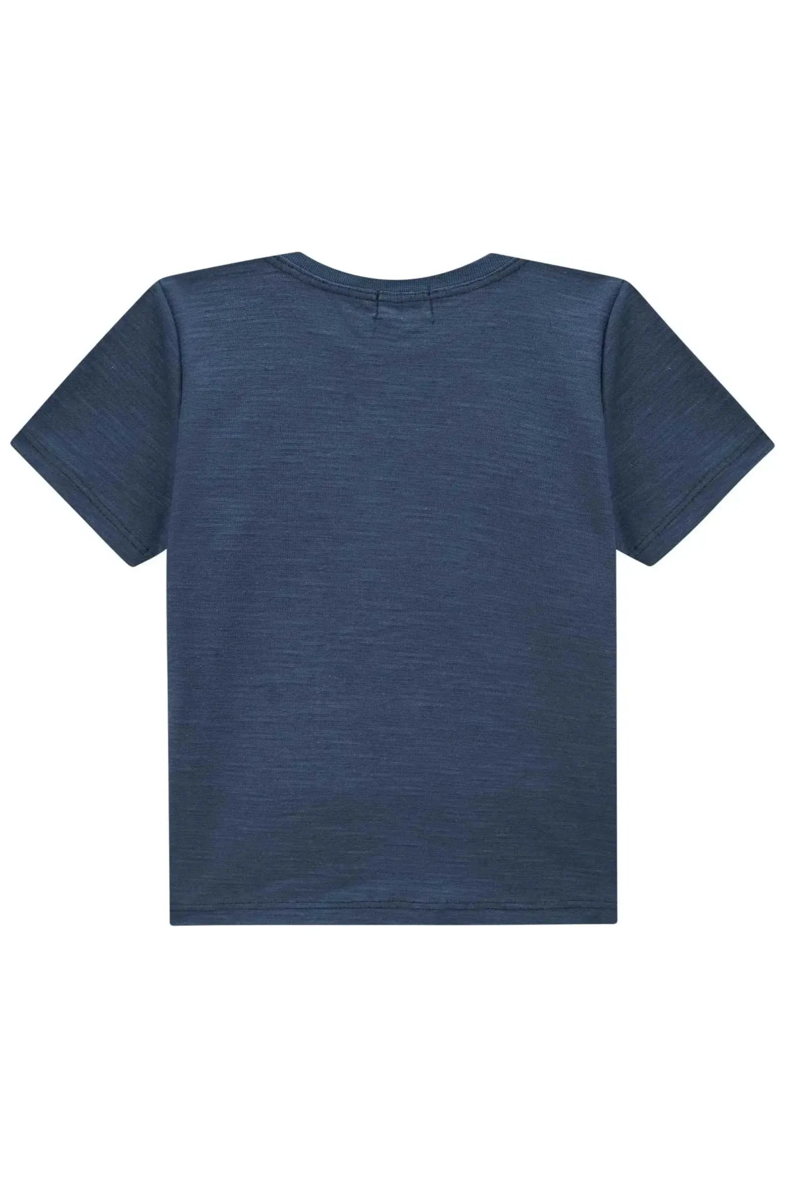 Camiseta em Meia Malha Flamê 88781 Johnny Fox Bebê Menino