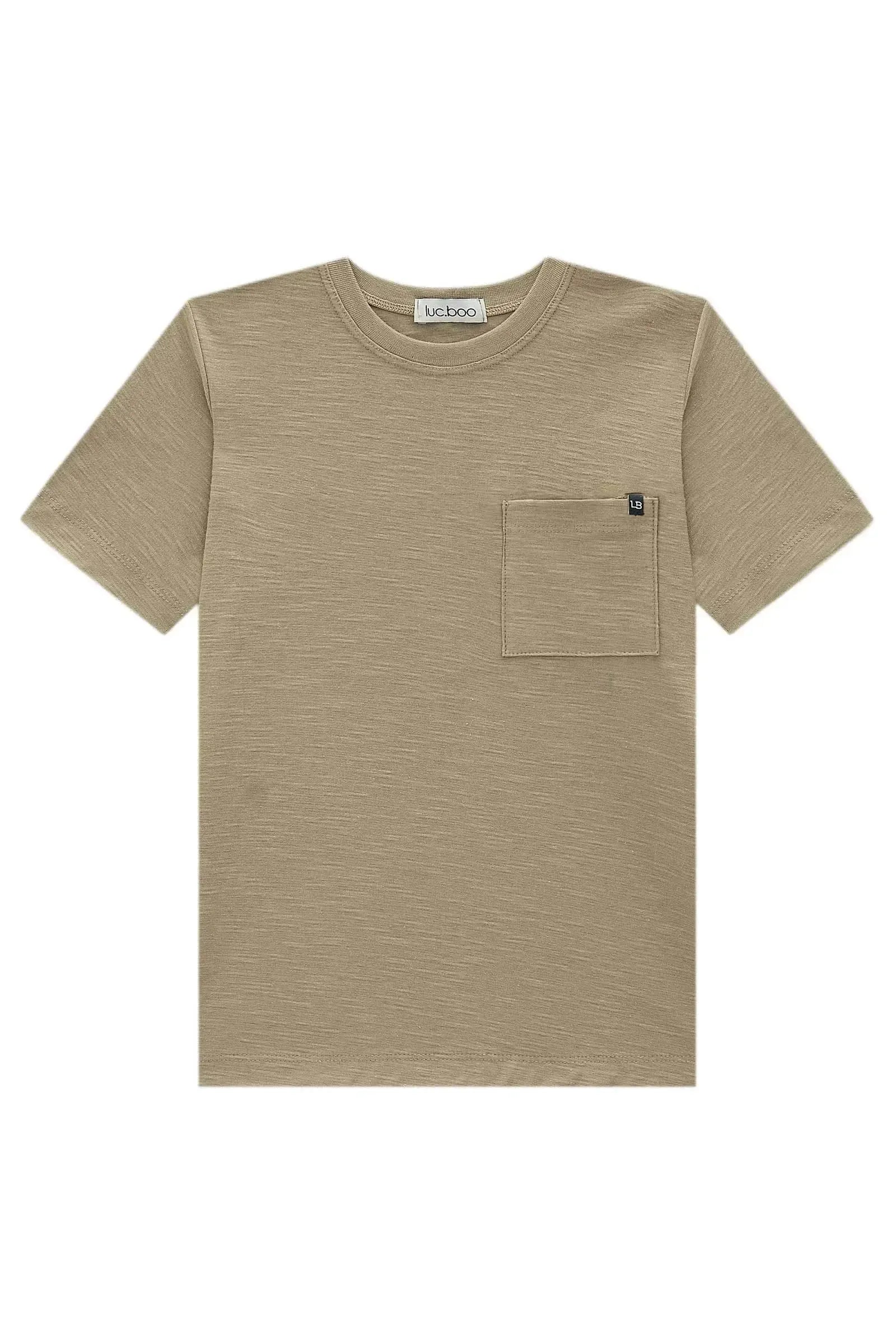 Camiseta em Meia Malha Flamê 99280 LucBoo Infantil Menino