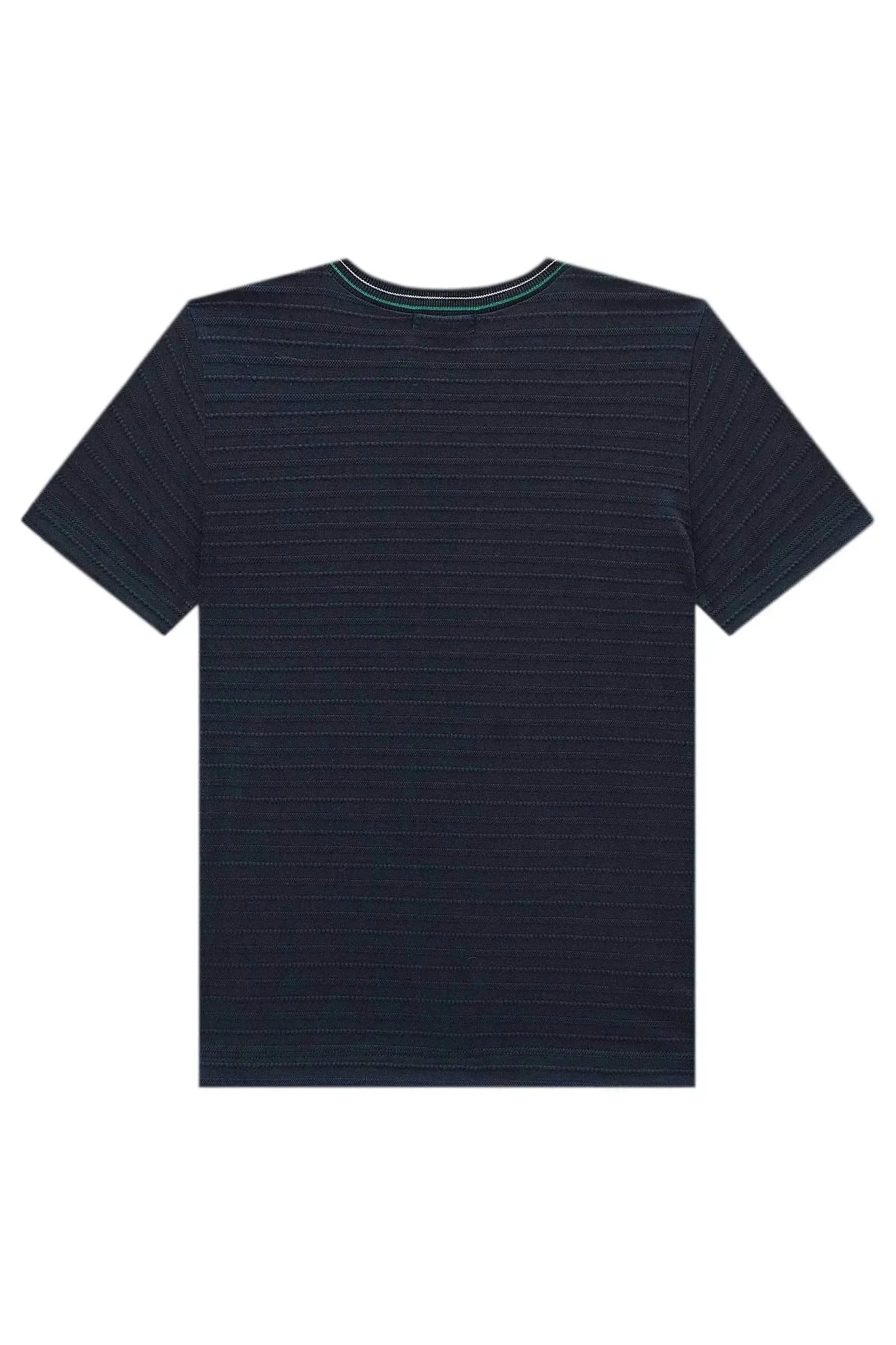 Camiseta em Meia Malha Textura 98421 LucBoo Infantil Menino