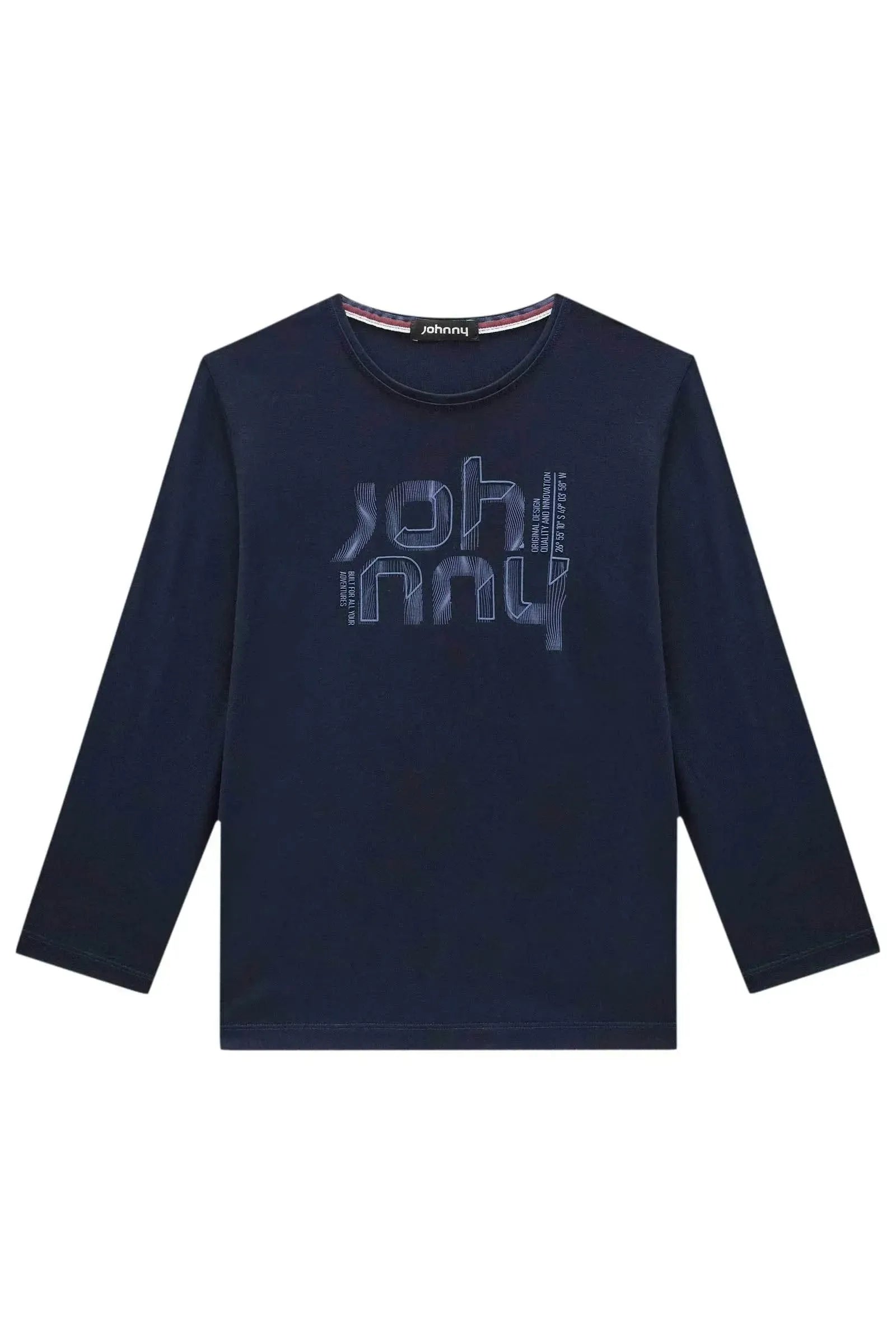 Camiseta em Modal com Elastano 92942 Johnny Fox Teen Menino