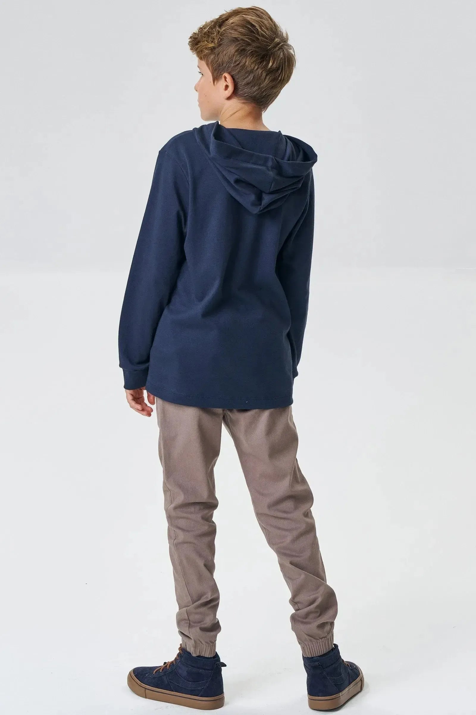 Camiseta em Suedine 90132 Johnny Fox Teen Menino