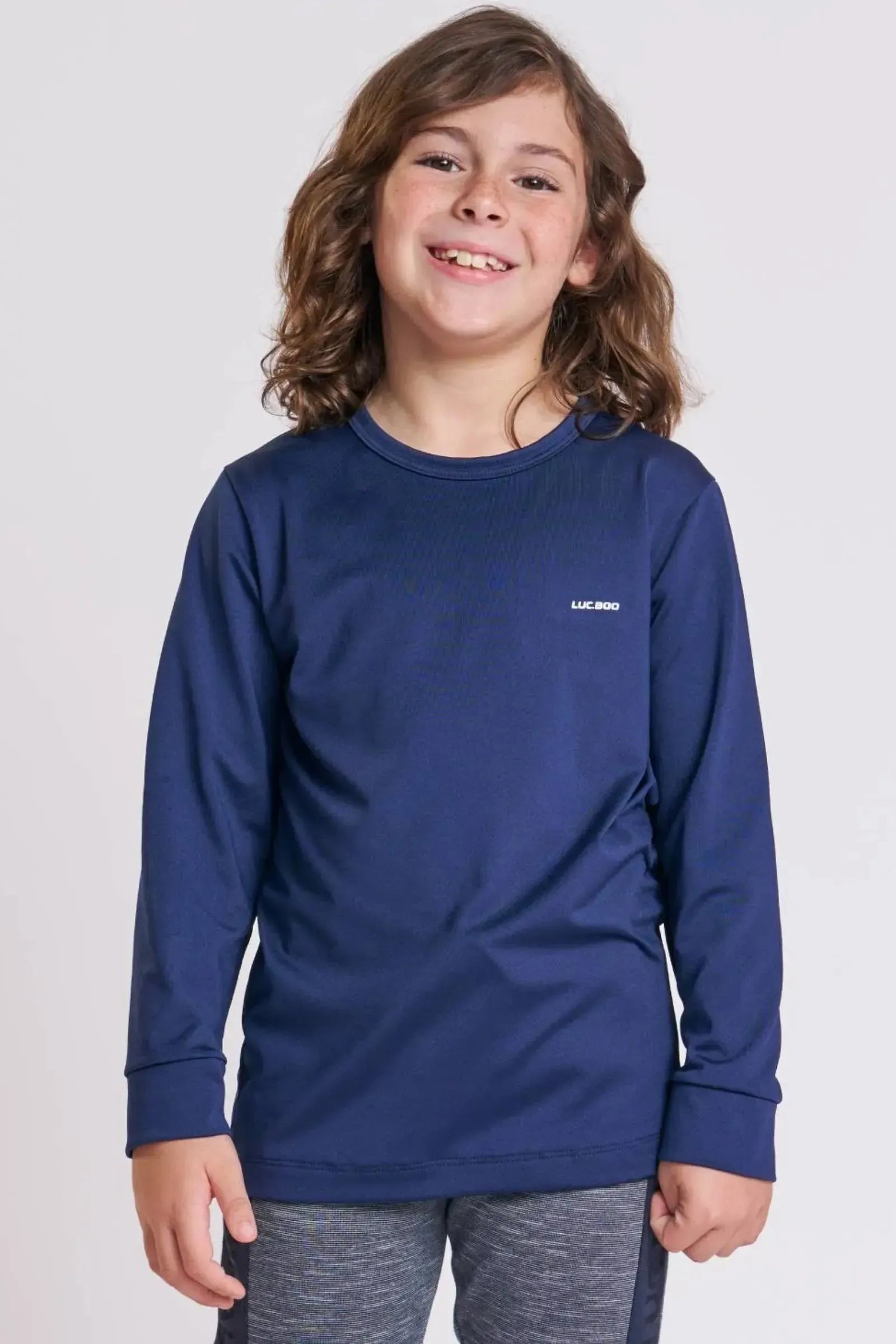 Camiseta em Termoskin Peluciado 90406 LucBoo Infantil Menino