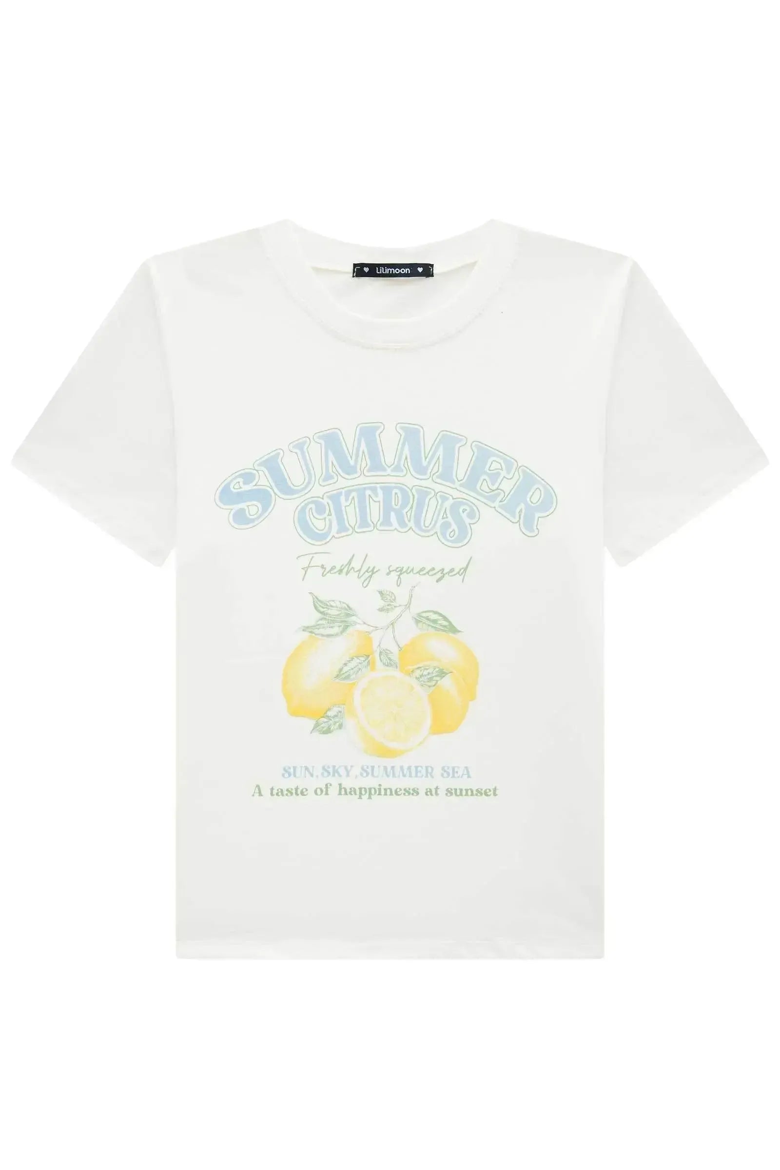 Camiseta Over em Meia Malha 95230 Lilimoon Teen Menina