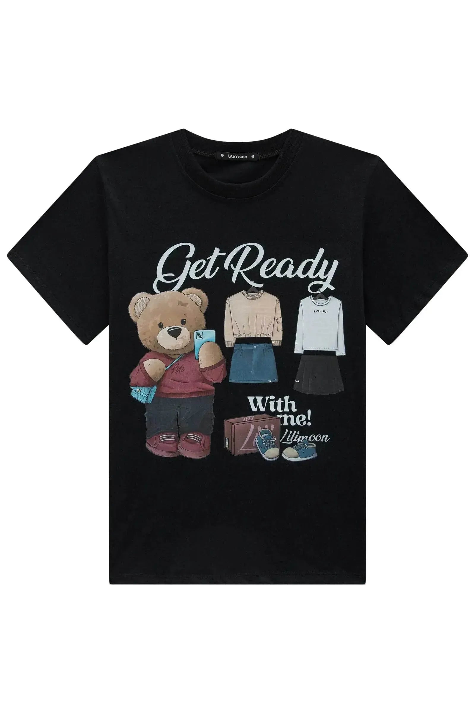 Camiseta Over em Meia Malha 89040 Lilimoon Teen Menina