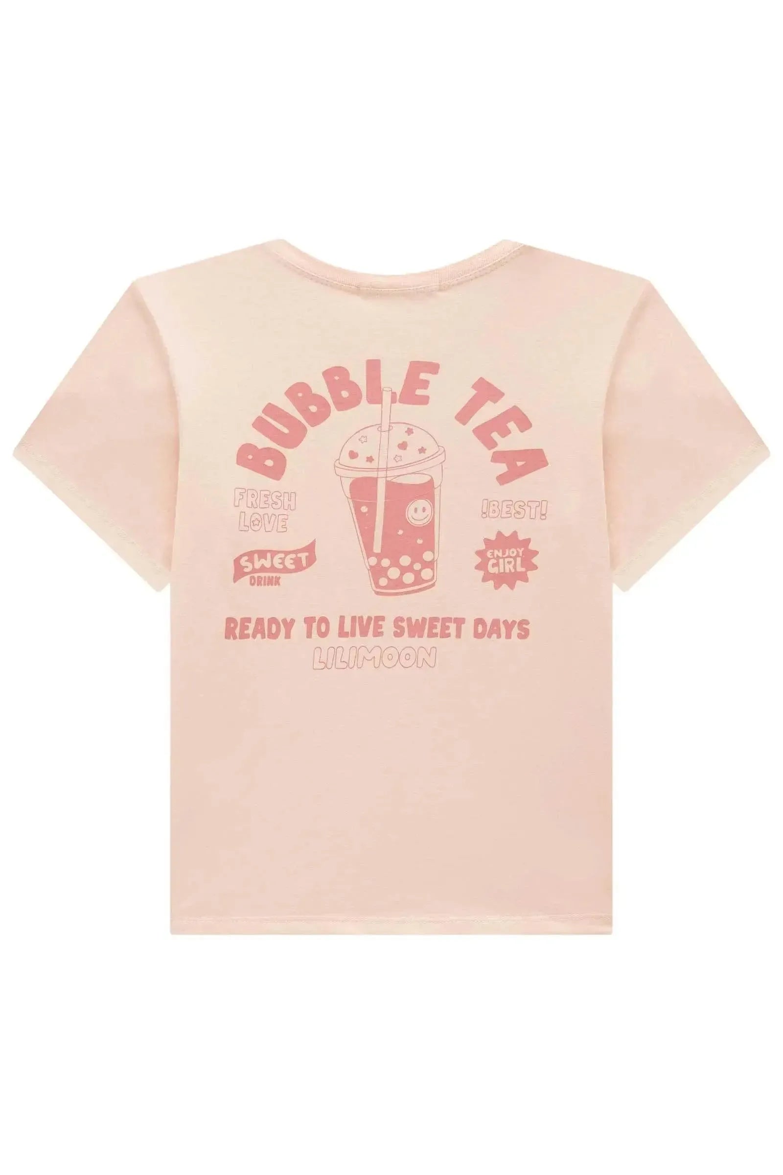 Camiseta Over em Meia Malha 92741 Lilimoon Teen Menina