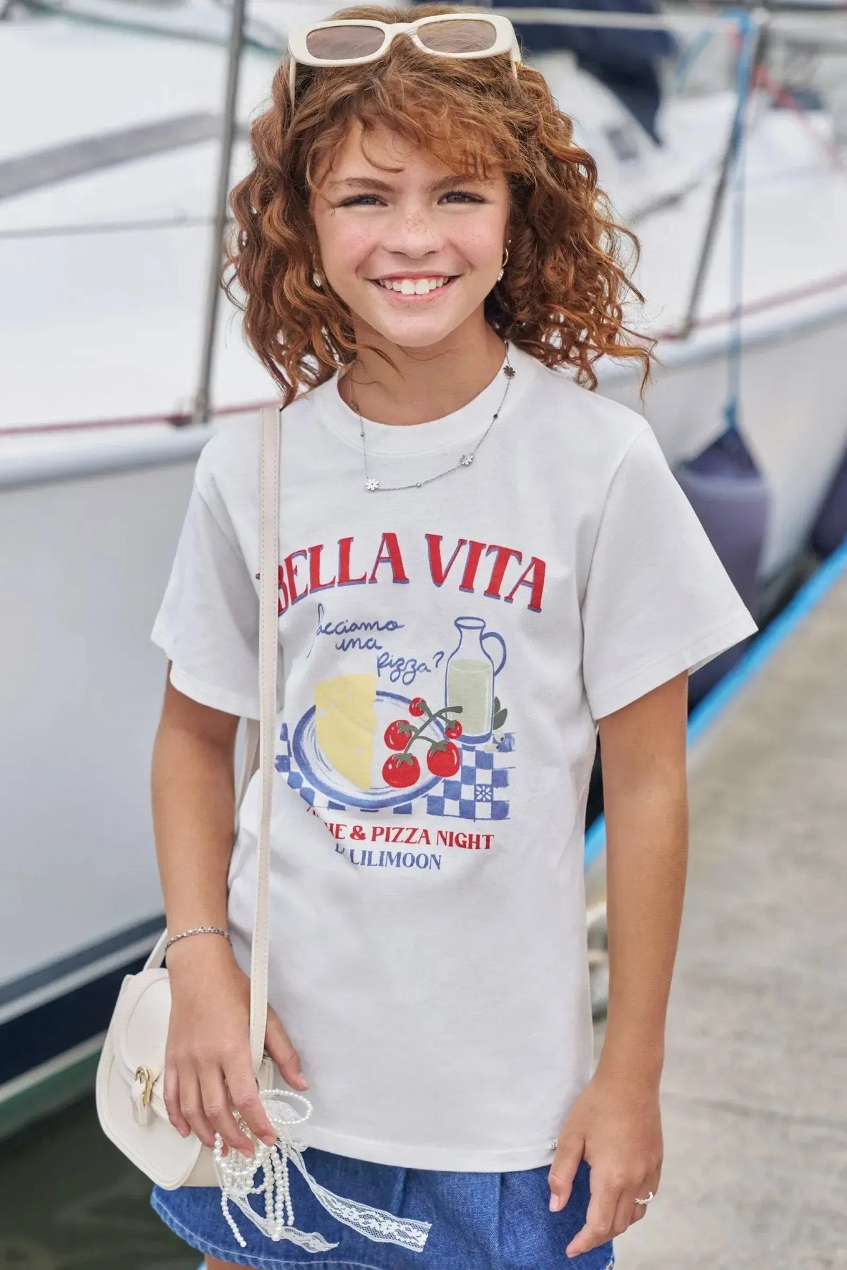 Camiseta Over em Meia Malha 98163 Lilimoon Teen Menina