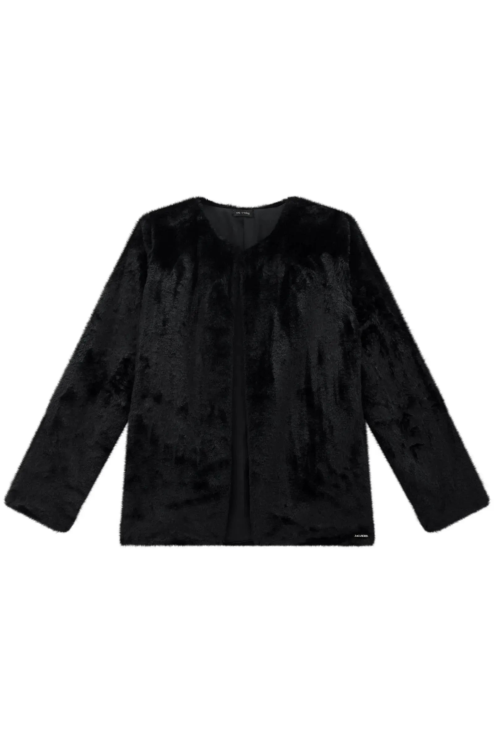 Casaco Alongado em Pelo Liso 90173 Vic&Vicky Teen Menina