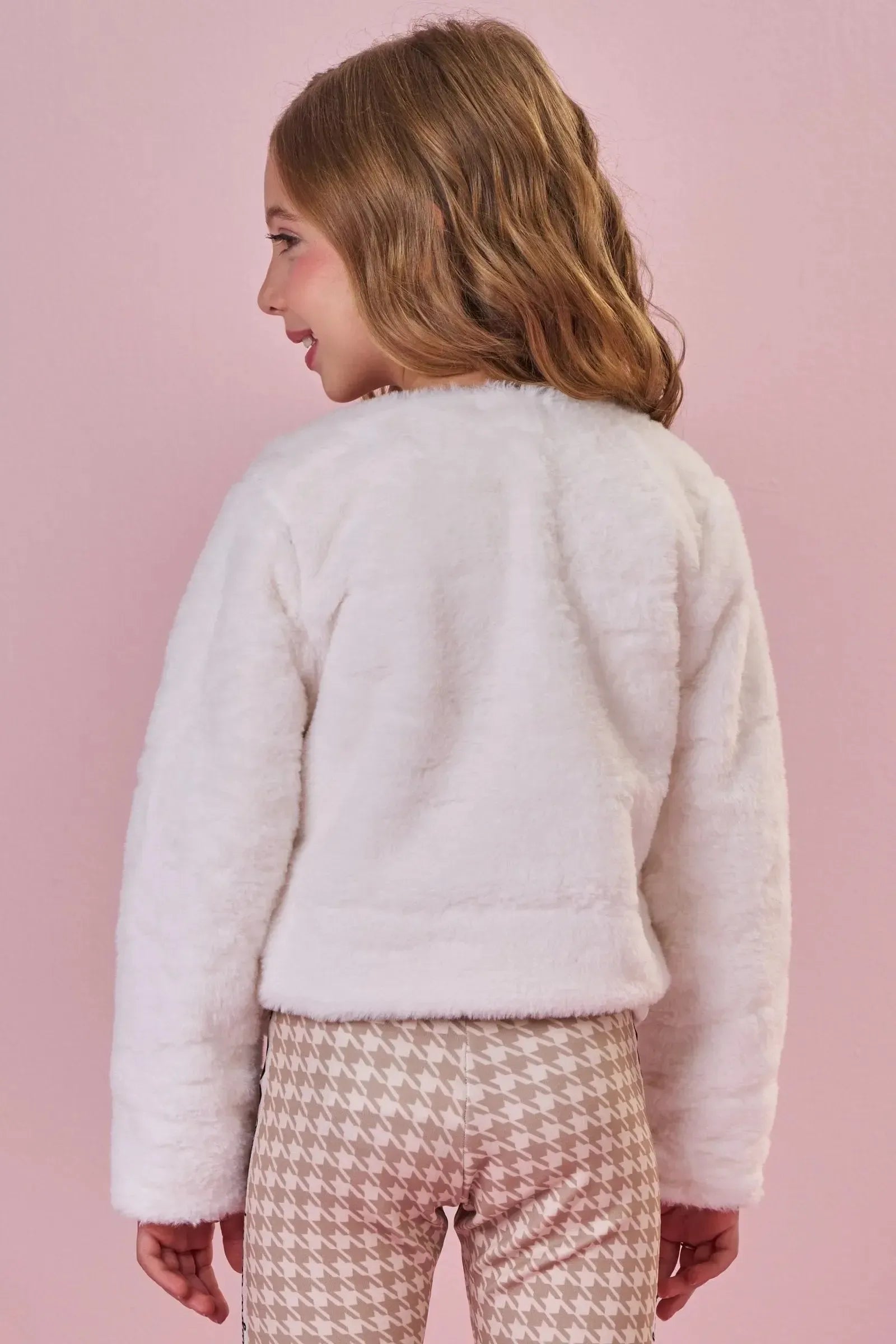 Casaqueto em Pelo Liso 89218 Infanti Infantil Menina