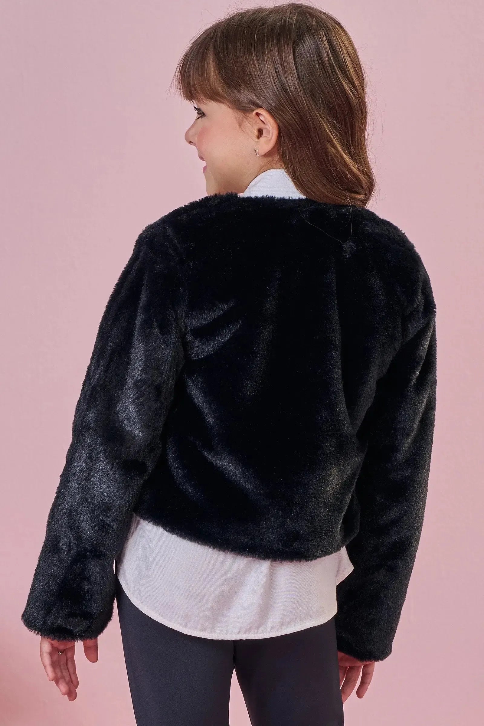 Casaqueto em Pelo Liso 92469 Infanti Infantil Menina