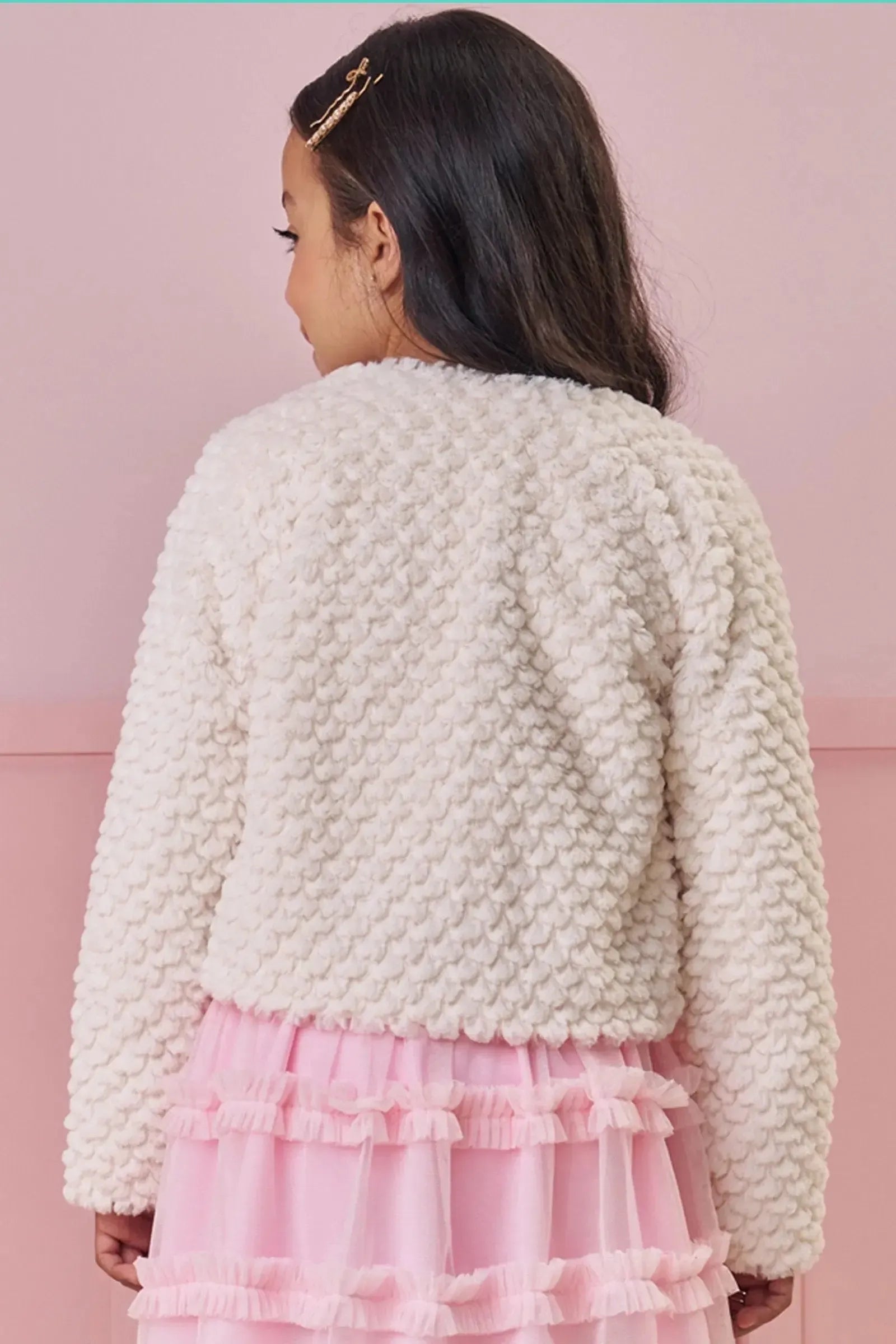 Casaqueto em Pêlo Ondas 91767 Kukiê Infantil Menina