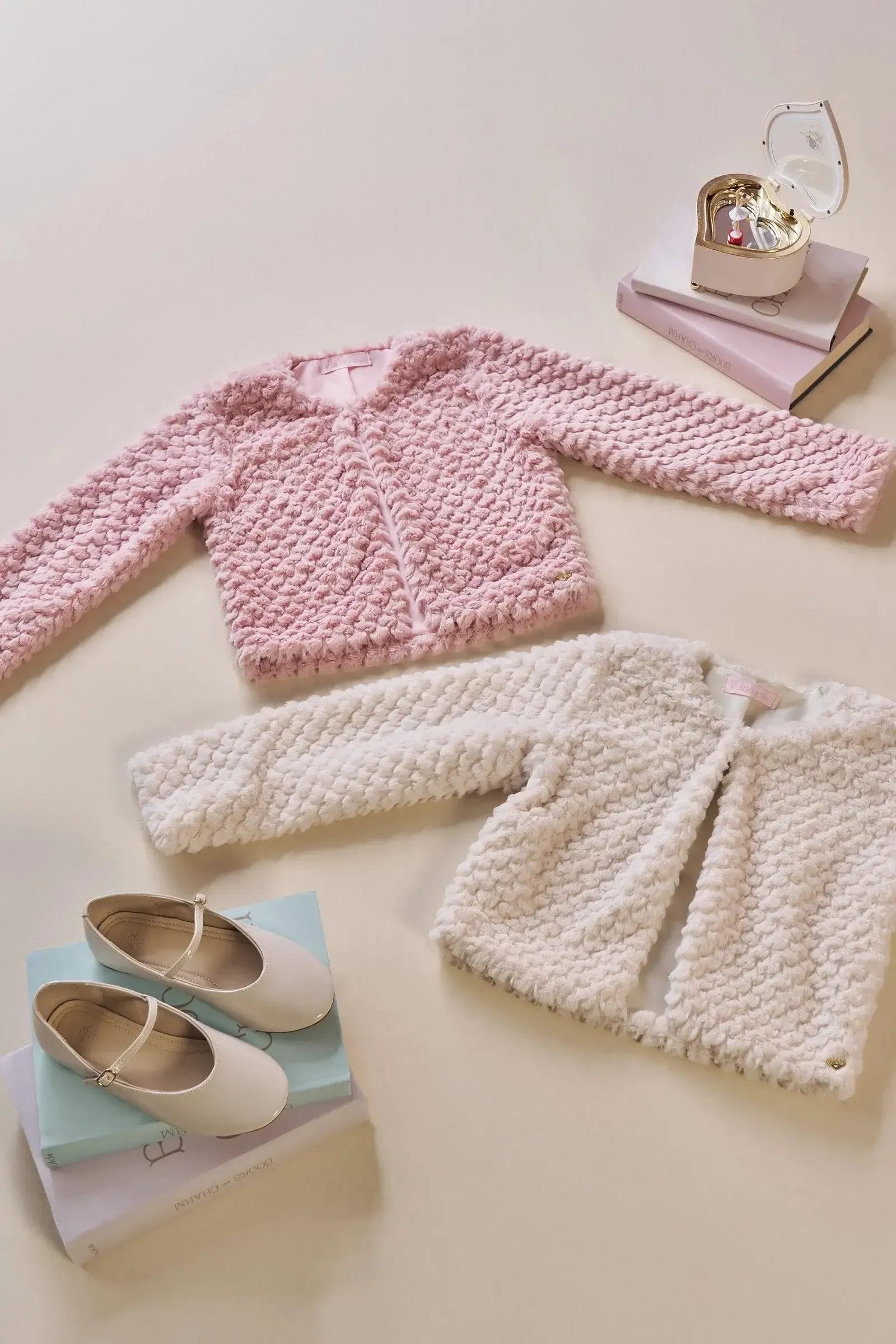 Casaqueto em Pêlo Ondas 91773 Kukiê Infantil Menina