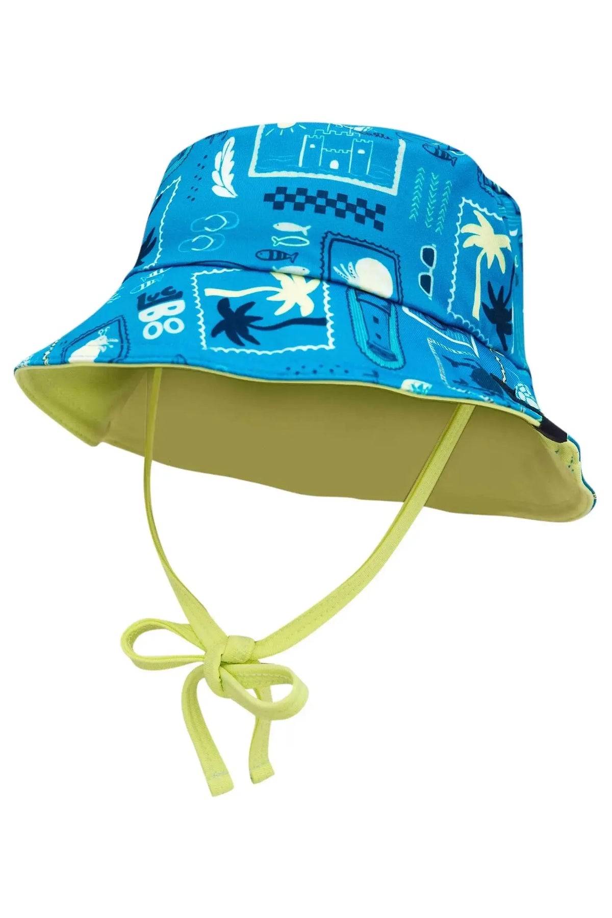Chapéu em Malha UV Dry com Proteção UV 50+ 99276 LucBoo Bebê Menino