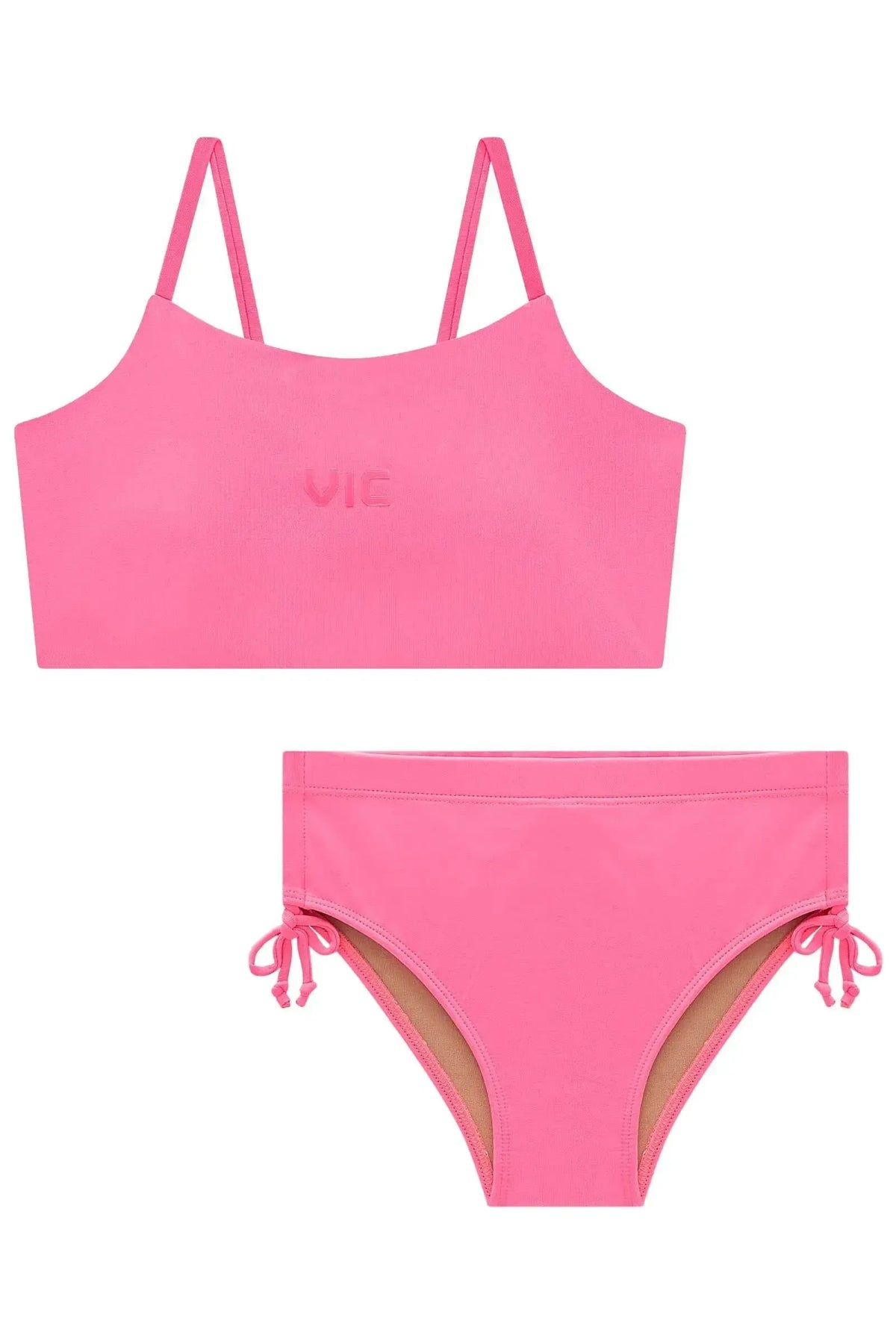 Conjunto de Biquíni em Malha Poliamida UV50 99219 Vic Teen Menina