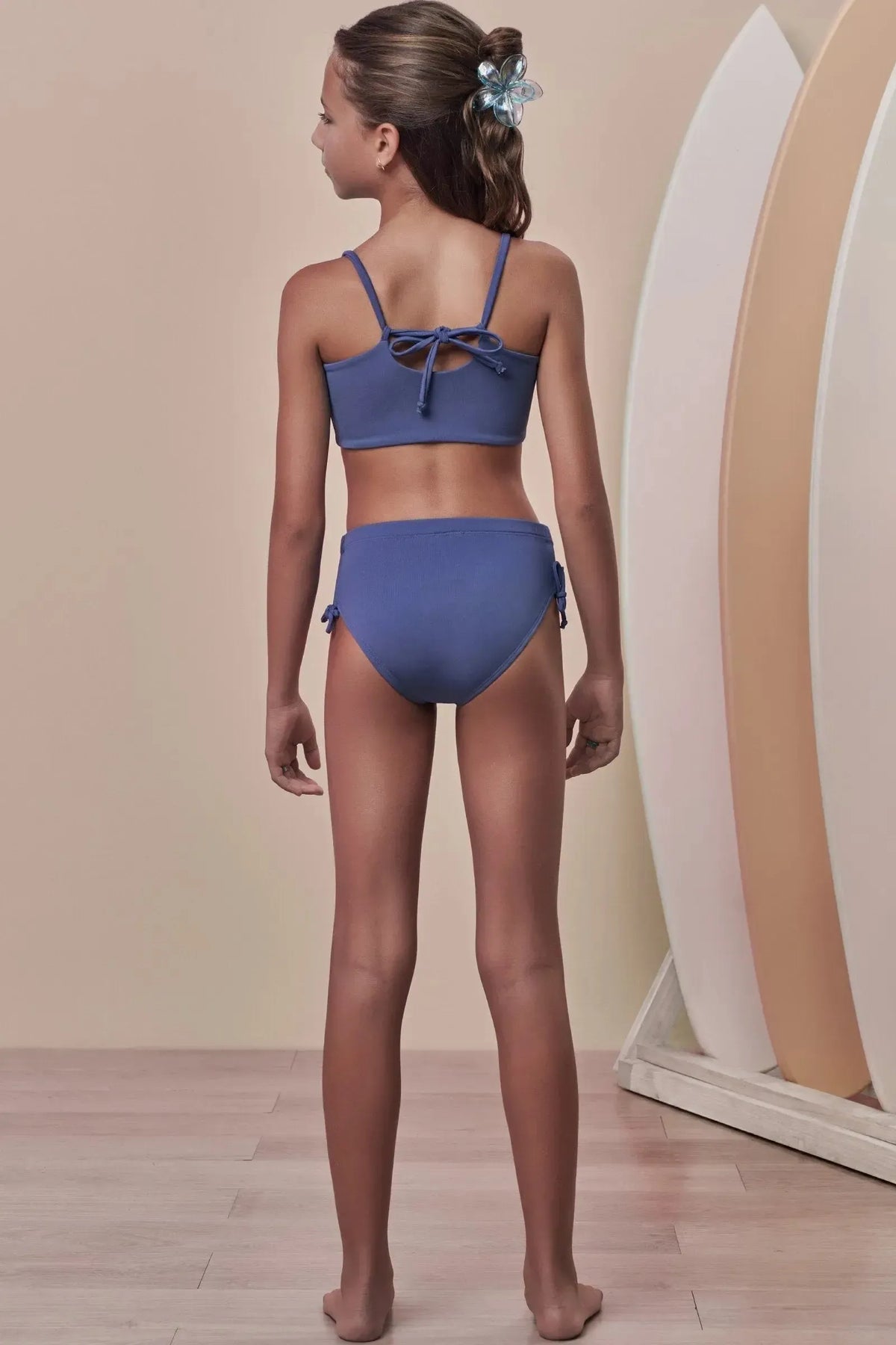 Conjunto de Biquíni em Malha Poliamida UV50 99219 Vic Teen Menina