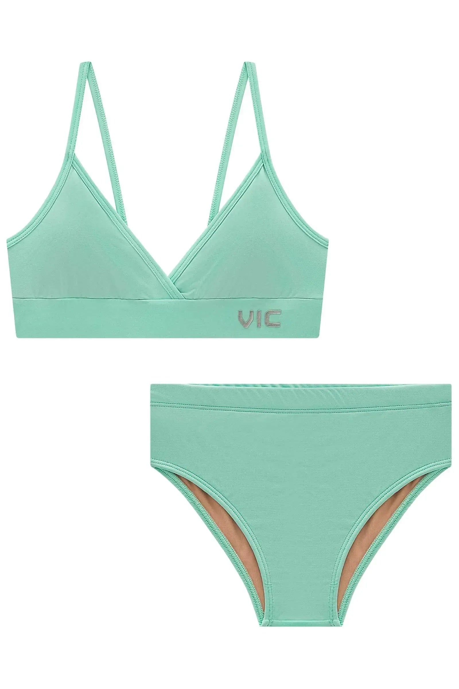 Conjunto de Biquíni em Malha UV50 99483 Vic Teen Menina