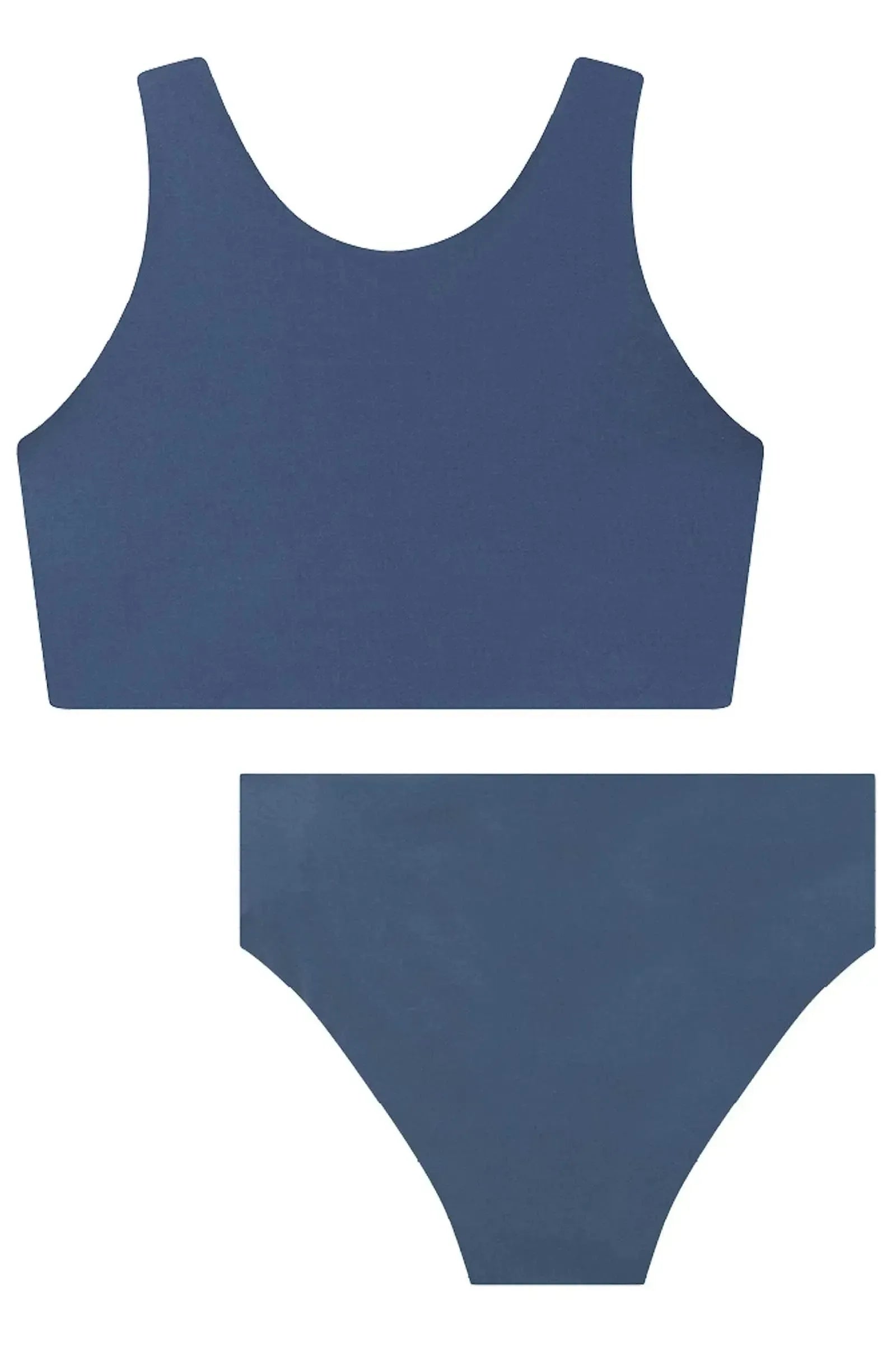 Conjunto de Biquíni Reversível em Malha UV Dry com Proteção UV 50+ 92880 Lilimoon Teen Menina