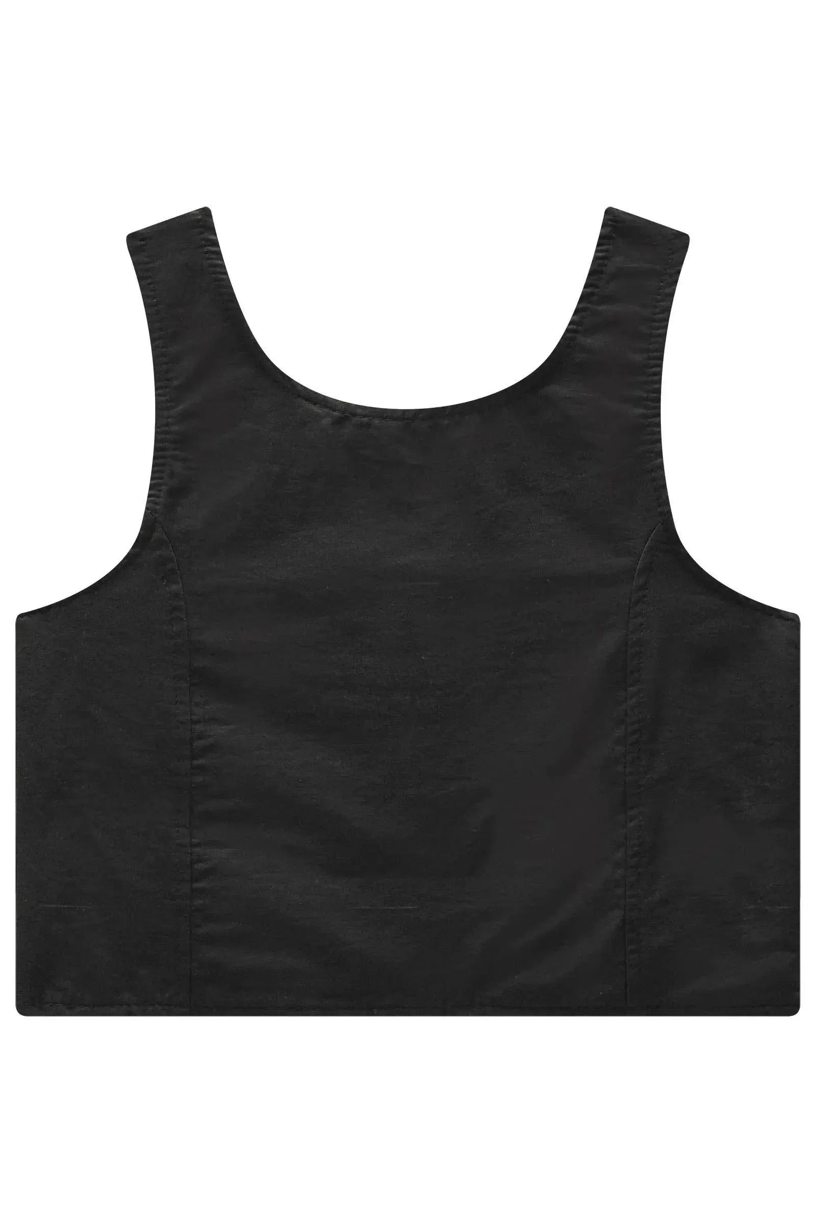 Conjunto de Blusa Cropped e Calça Wide Leg em Alfaiataria 90881 Vic&Vicky Teen Menina