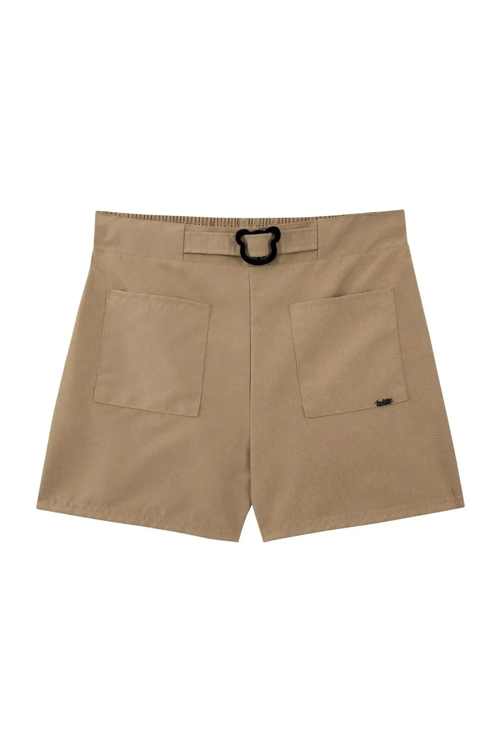 Conjunto de Blusa em Canelado Liz e Shorts em Sarja com Elastano 93884 Kukiê Infantil Menina