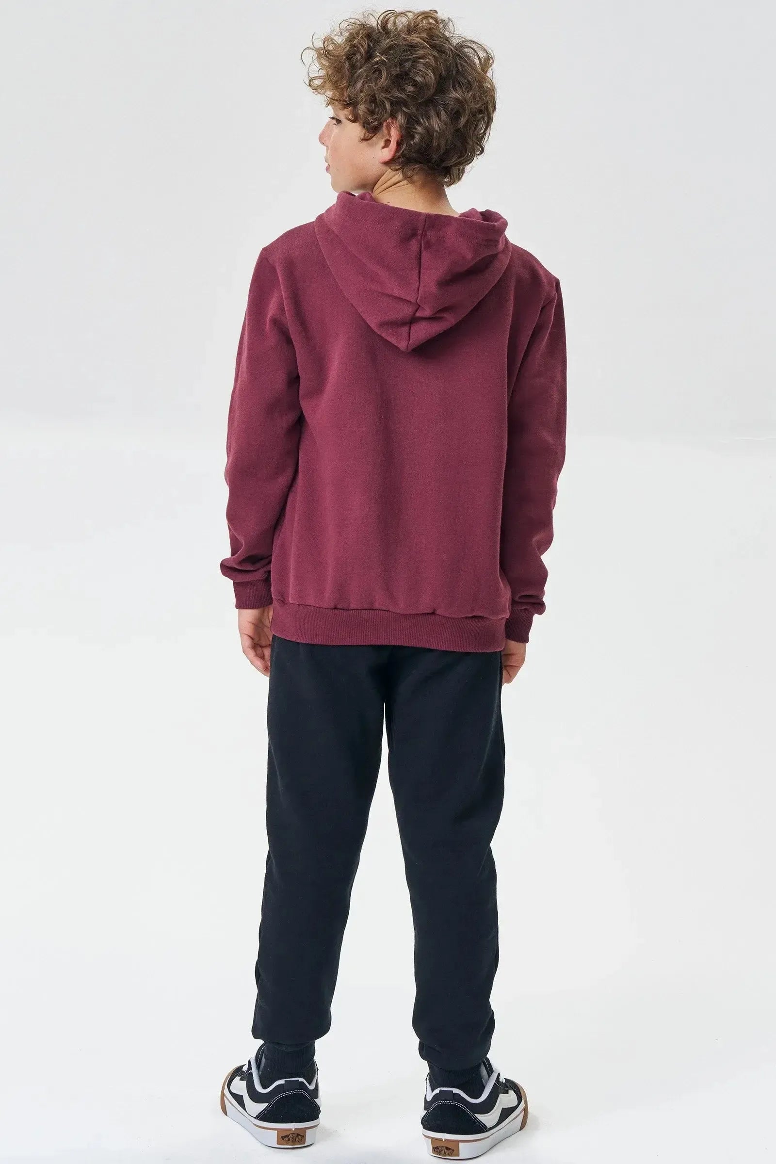 Conjunto de Blusão e Calça Jogger em Moletom com Pelúcia 90279 Johnny Fox Teen Menino