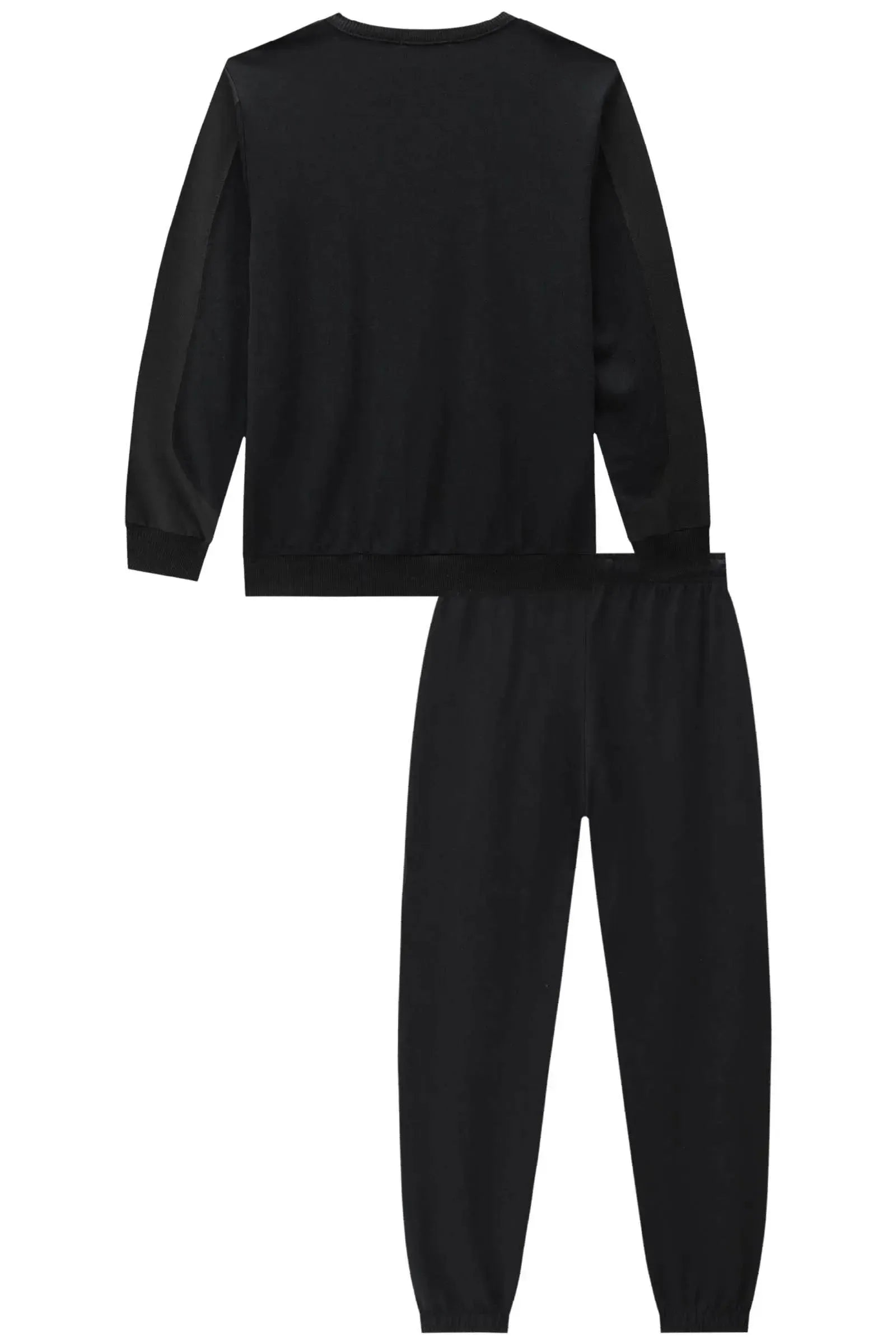 Conjunto de Blusão e Calça Jogger em Molevisco e Nylon com Elastano 90295 Johnny Fox Teen Menino