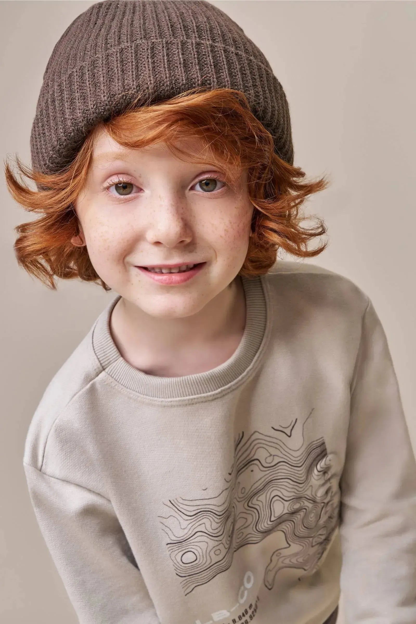 Conjunto de Blusão em Moletom sem Pelúcia e Calça Jogger em Mesclado Bicolor com Elastano 90129 LucBoo Infantil Menino