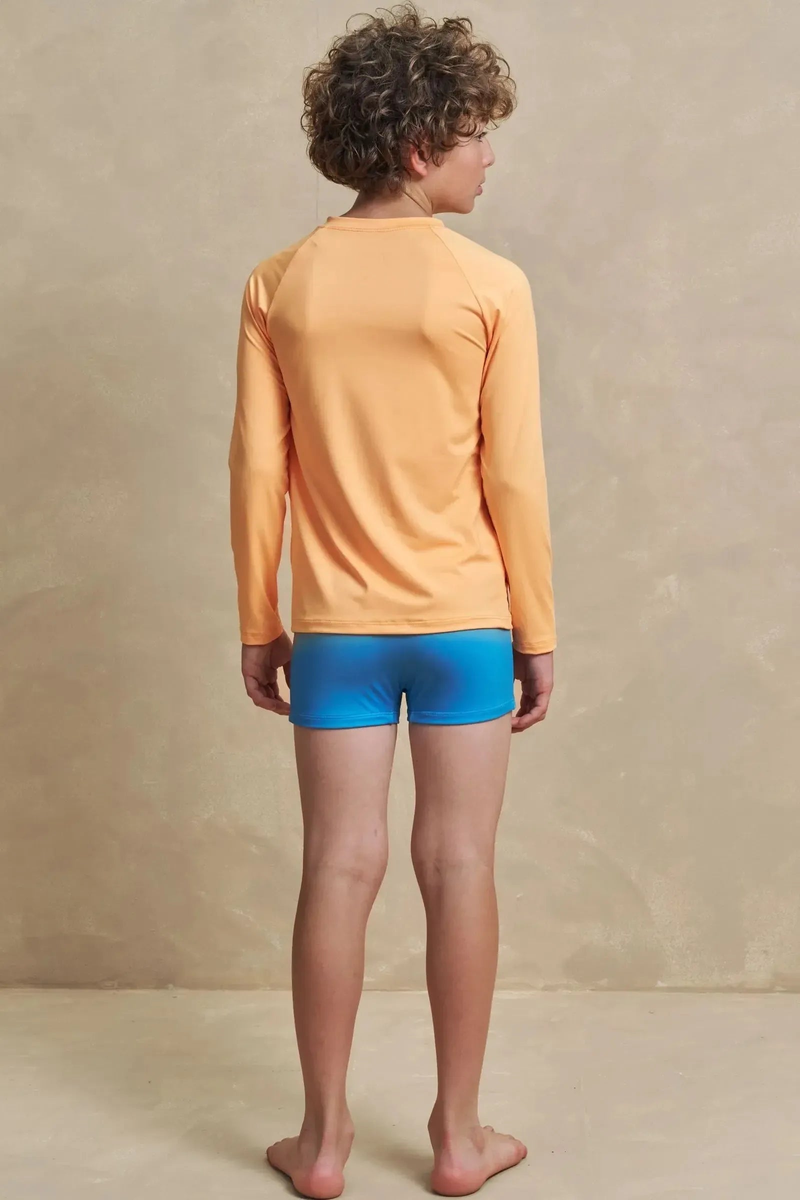 Conjunto de Camiseta e Sunga em Malha Uv Dry com Proteção UV50+ 97314 Johnny Fox Teen Menino