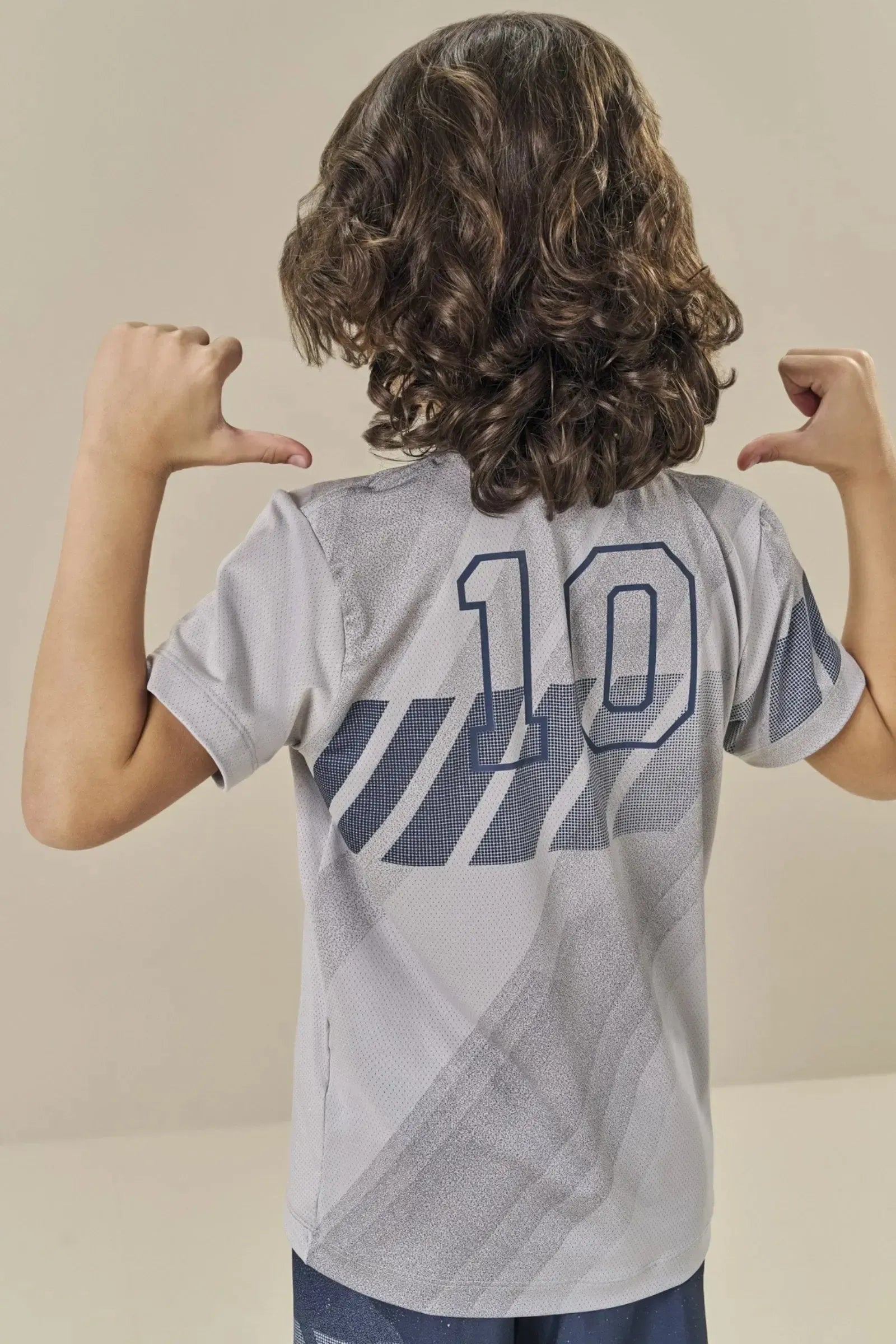 Conjunto de Camiseta em Malha Dry Yuki e Bermuda em Nylon Ergonomic com Elastano 84206 LucBoo Infantil Menino