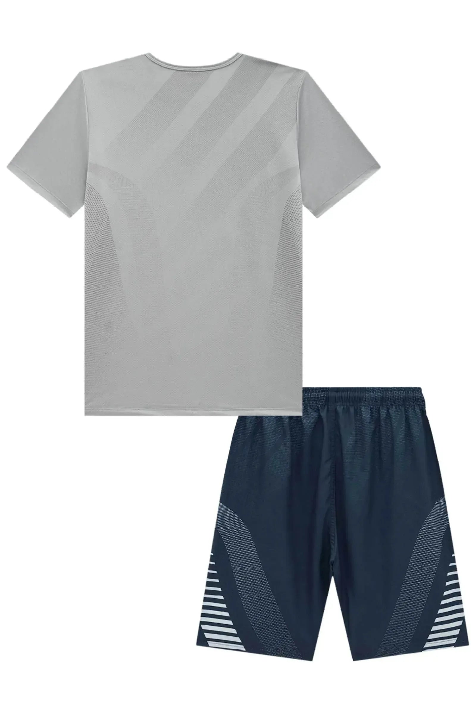 Conjunto de Camiseta em Malha Dry Yuki e Bermuda em Nylon Ergonomic com Elastano 96067 Johnny Fox Teen Menino