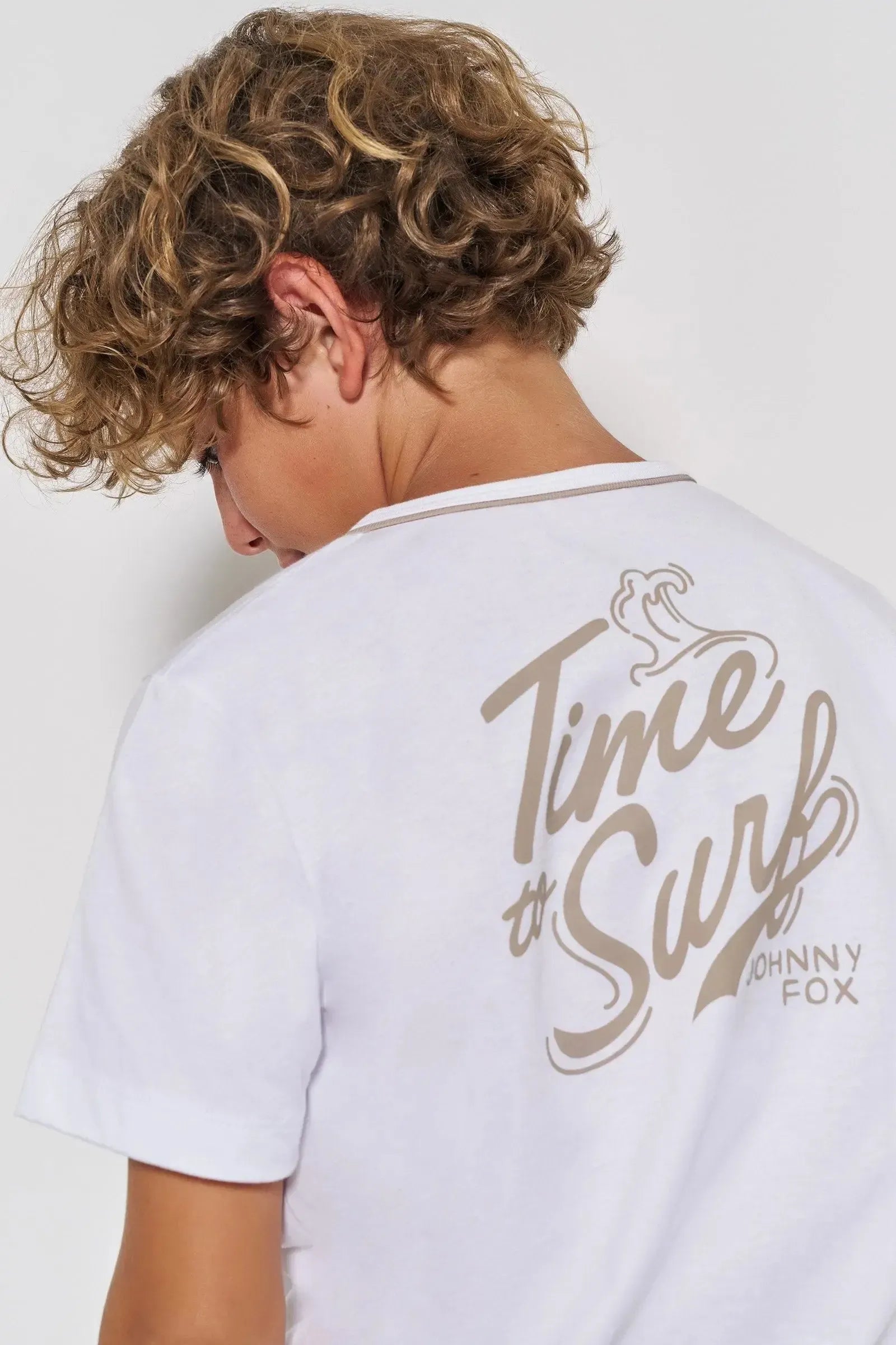 Conjunto de Camiseta em Meia Malha e Bermuda em Sarja Girassol com Elastano 87721 Johnny Fox Teen Menino